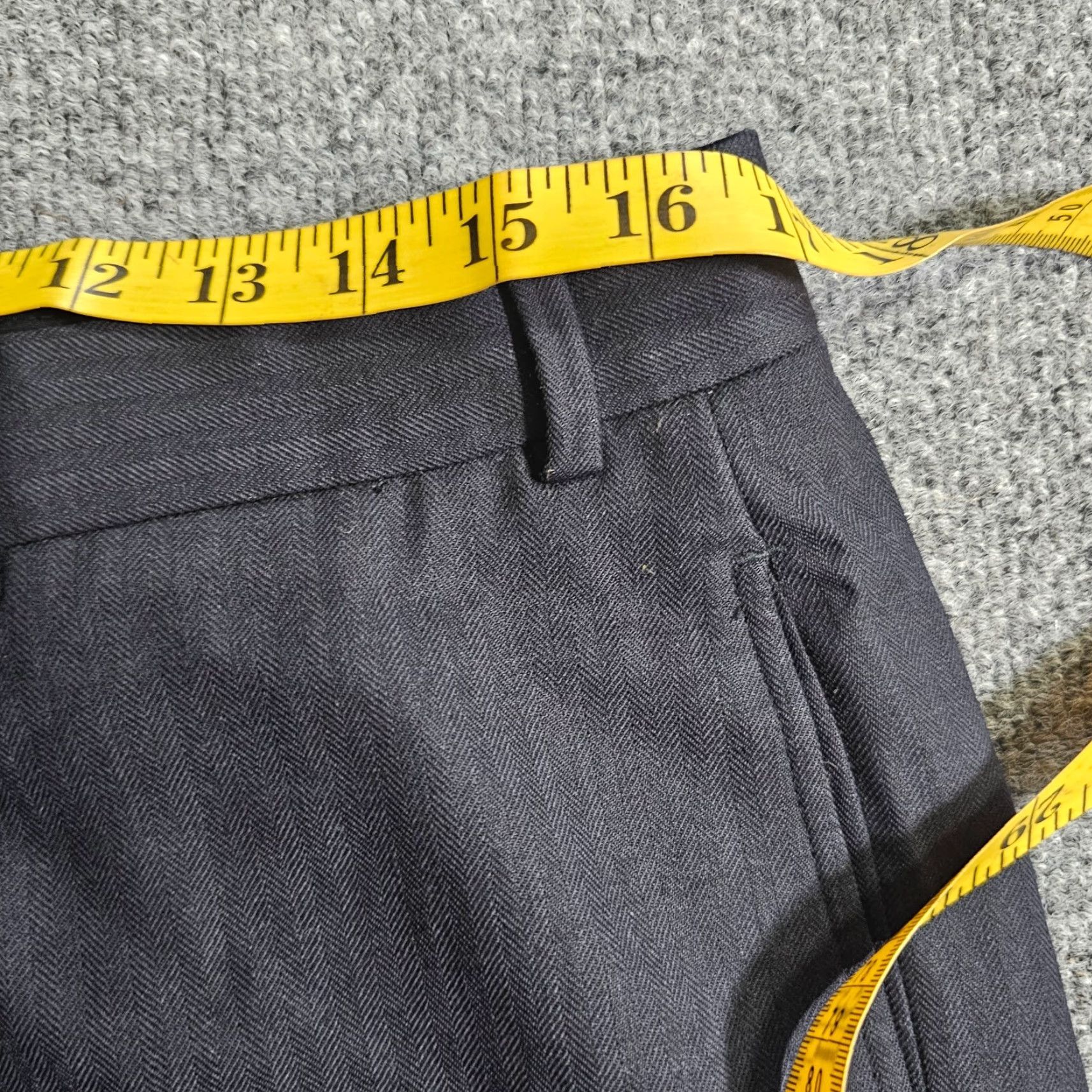 Brooks Brothers Brooks Brothers Dress Pants Mens 35x31 Flat Front Classic Fit Black Wool Dress Pants Mens Size US 35 - 5 Thumbnail