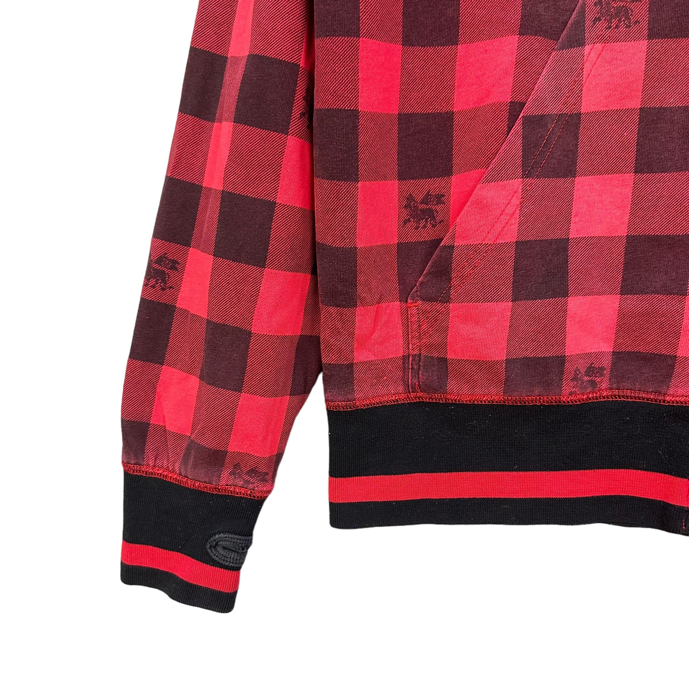 Element ELEMENT SKATEBOARDS CHECKED/PLAID ZIPPER HOODIES #8691-021 Size US L / EU 52-54 / 3 - 6 Thumbnail