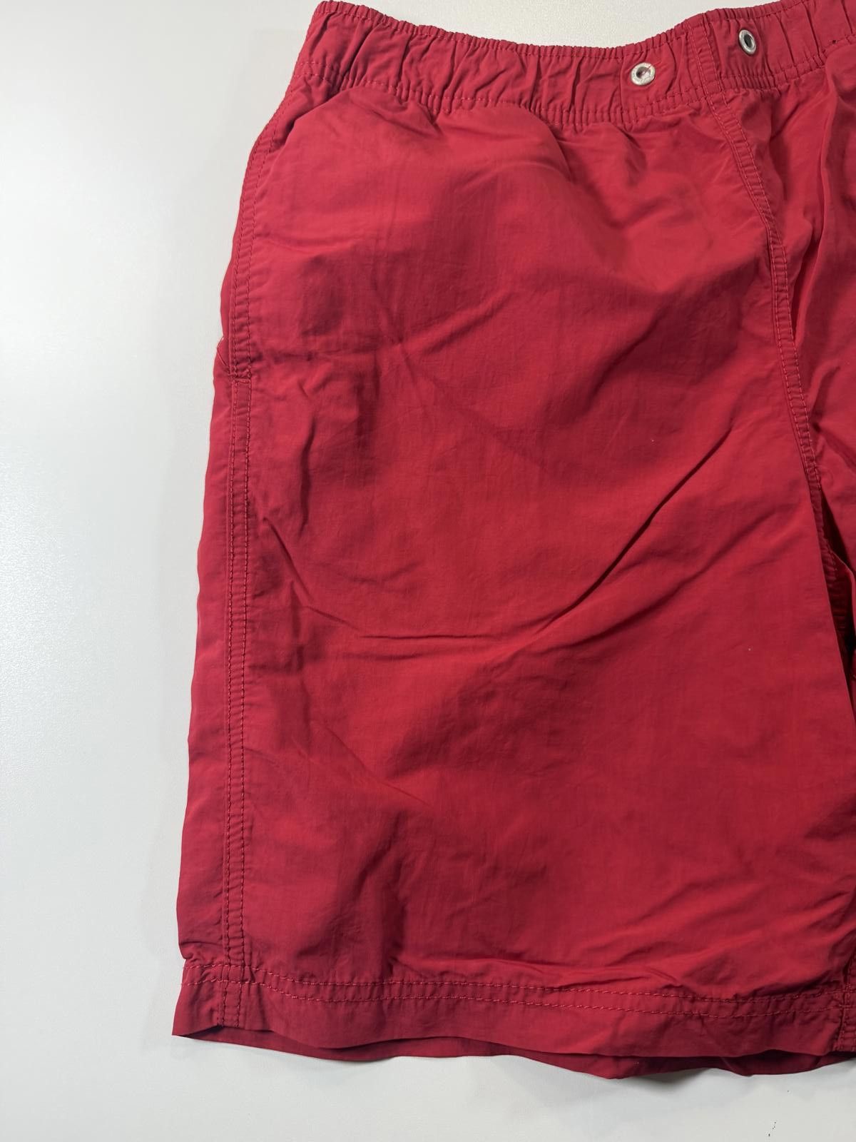 Nautica Nautica Red Swim Shorts with Side Stripe M Size US 34 / EU 50 - 4 Thumbnail
