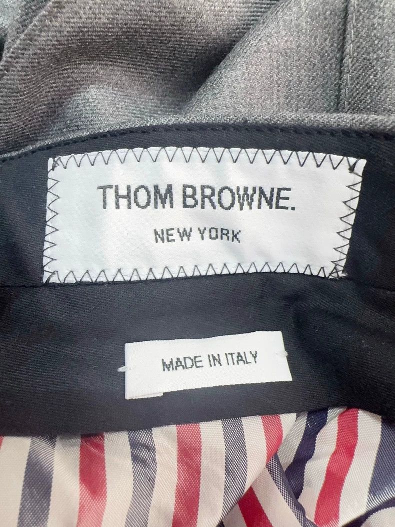 Thom Browne Thom Browne College-style pleated skirt 2503-Nextarrow Size 42" / US 20 - 3 Thumbnail