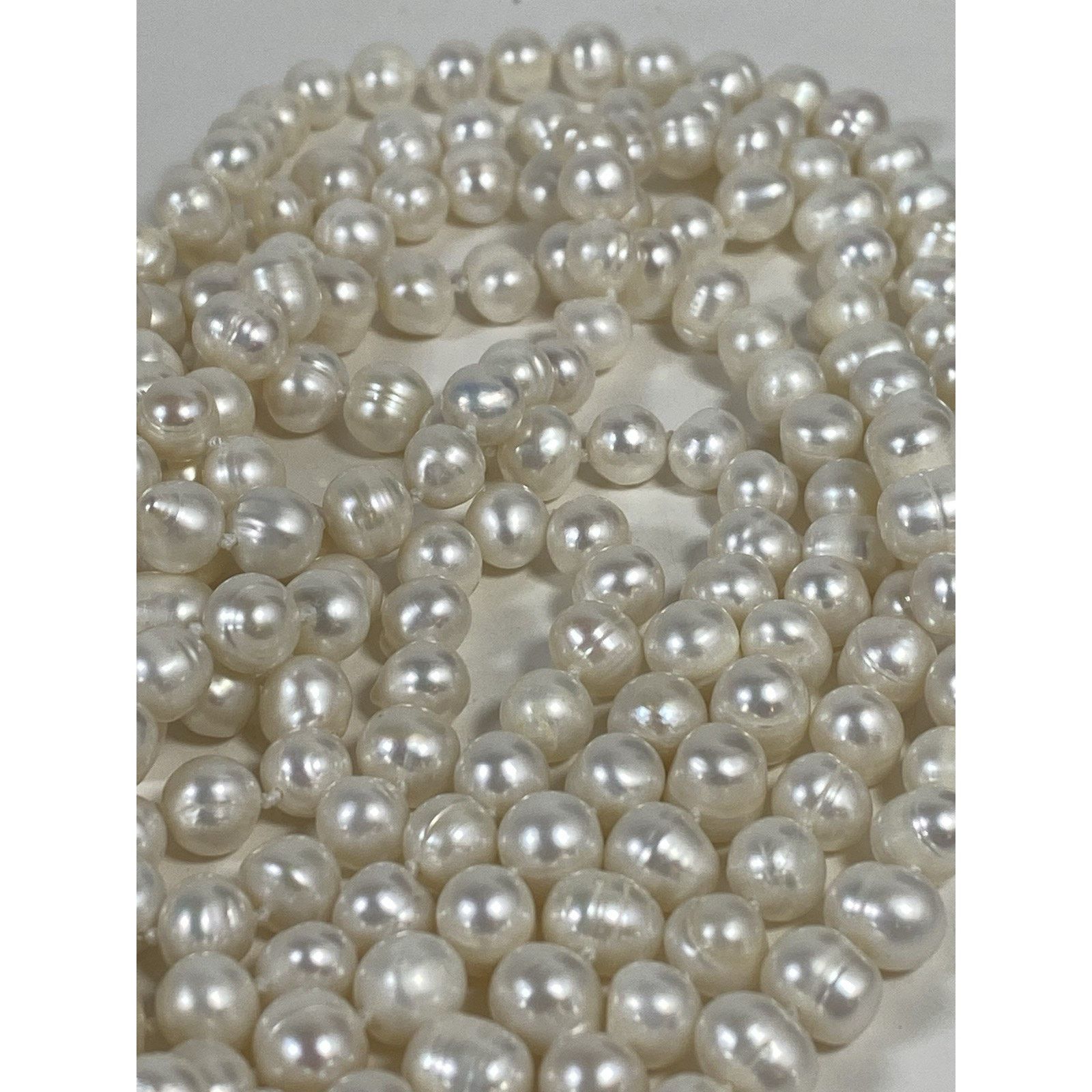 Other 14ft freshwater pearls, near-round/baroque, light blemish Size ONE SIZE - 13 Thumbnail