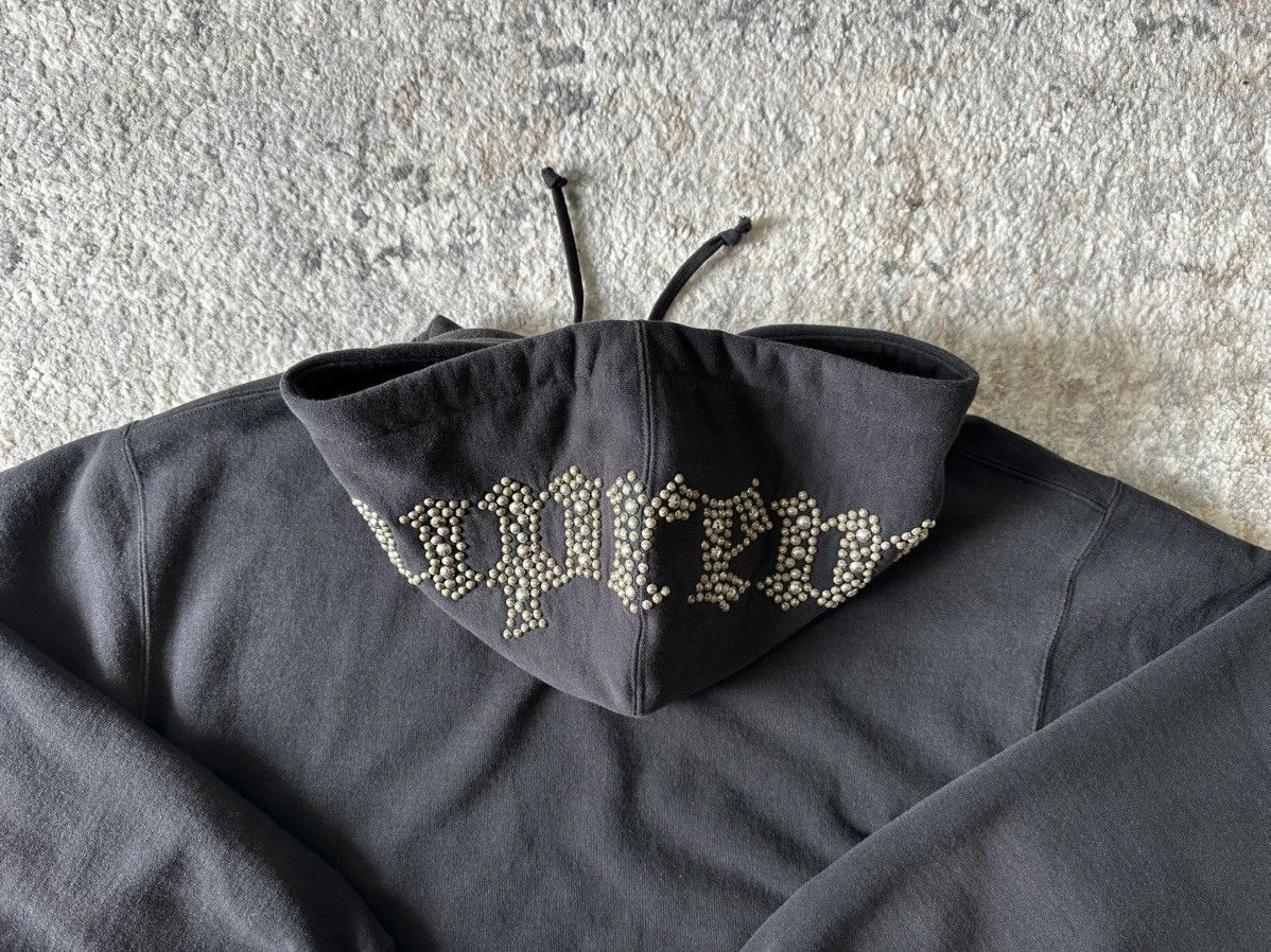 Supreme Supreme Overdyed Studded Hooded Sweatshirt SS26/W7 Size US M / EU 48-50 / 2 - 18 Thumbnail