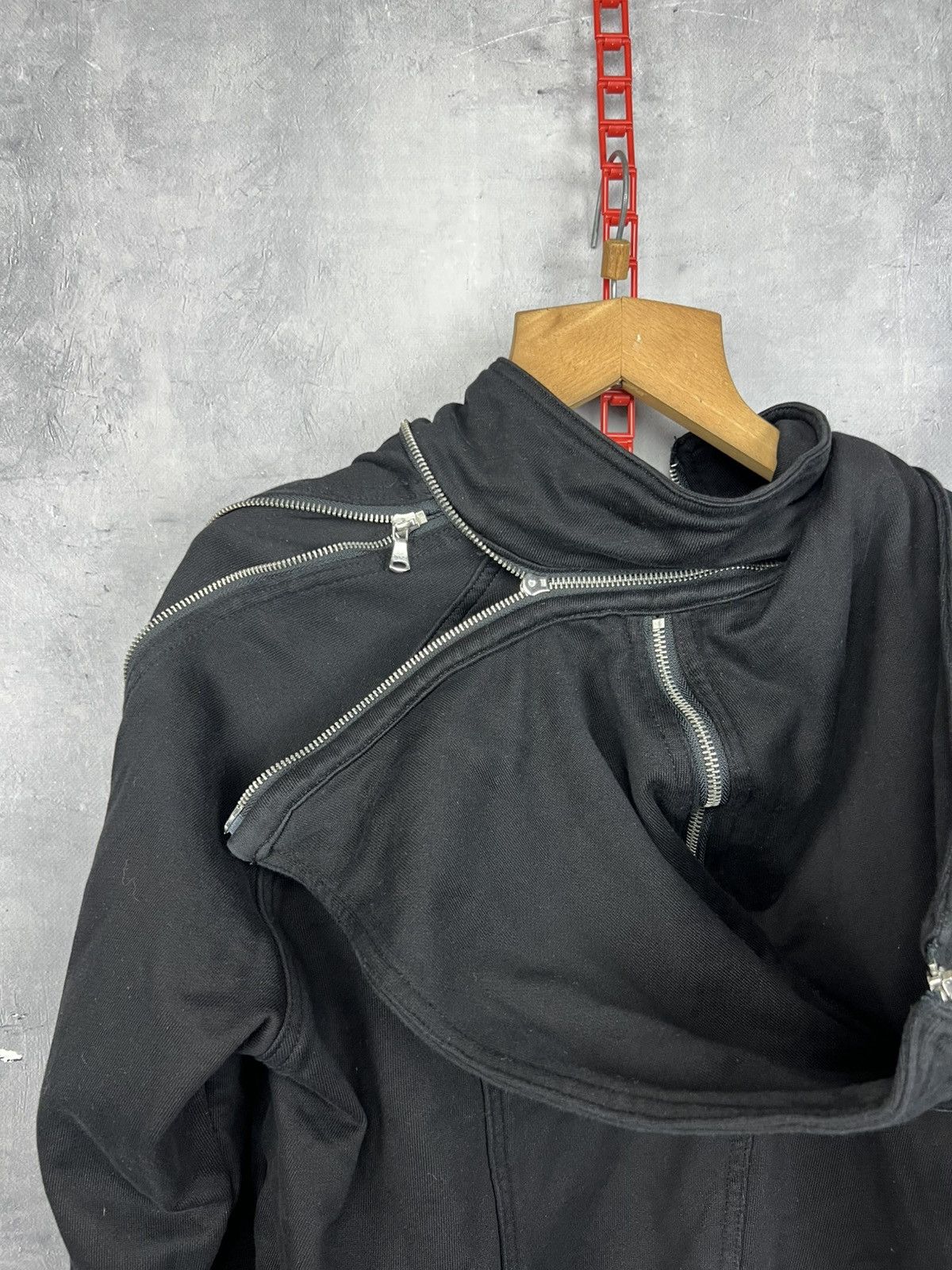 Japanese Brand SrrySora Ziperior Zip Up Hoodie With Removable Hood - Size S Size US S / EU 44-46 / 1 - 10 Thumbnail