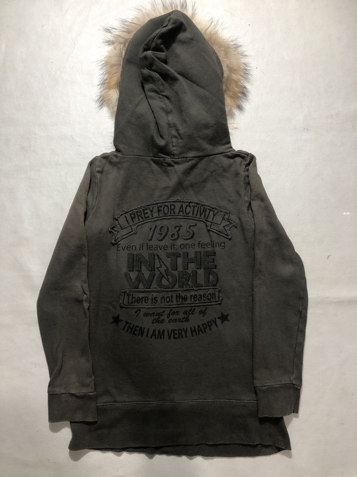 If Six Was Nine Japanese Poem Fur Hoodie Ingni Ifsix LGB Style Size US S / EU 44-46 / 1 - 2 Thumbnail
