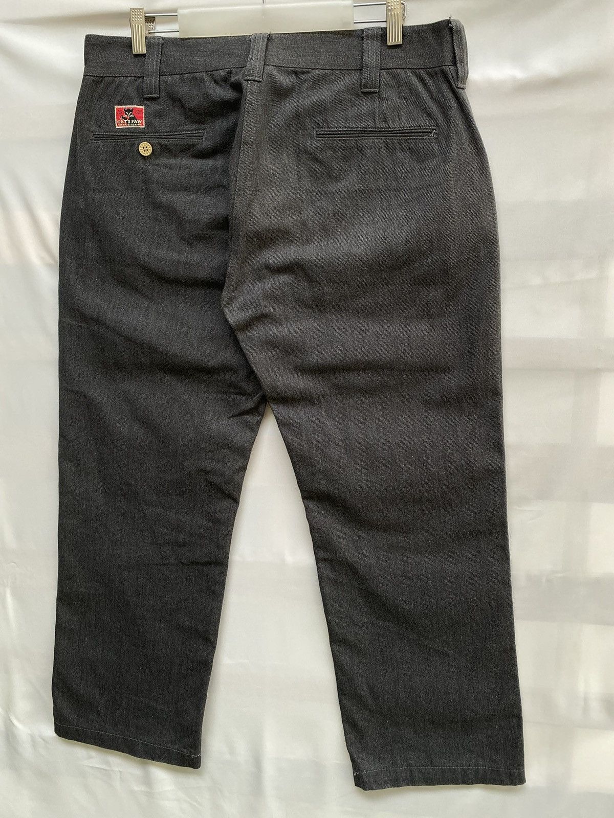 CAT'S PAW Vintage Cat's Paw Sugar Cane Workwear Pants Size US 34 / EU 50 - 5 Thumbnail