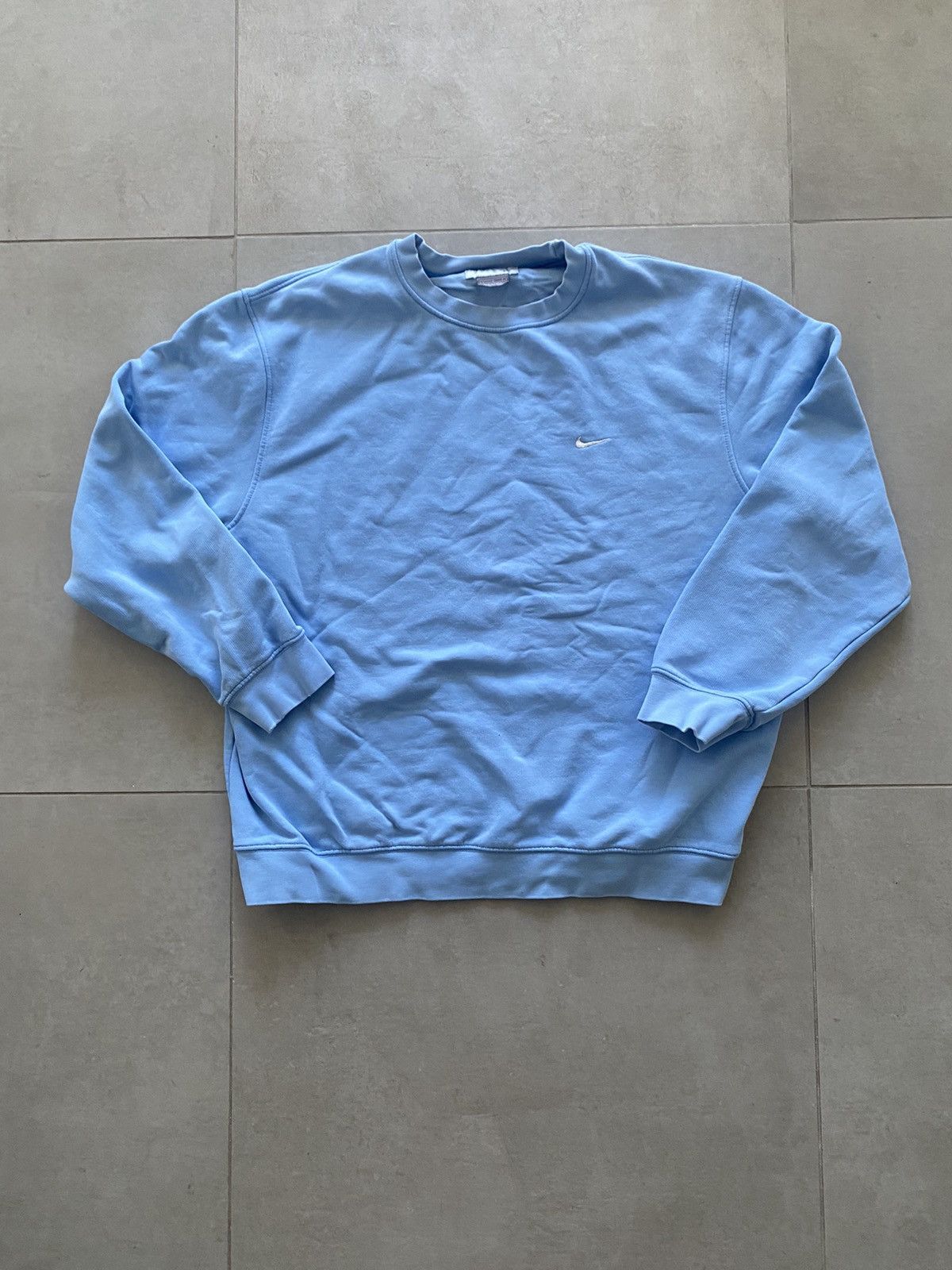 Nike Baby blue Nike sweater Size US L / EU 52-54 / 3 - 1 Thumbnail