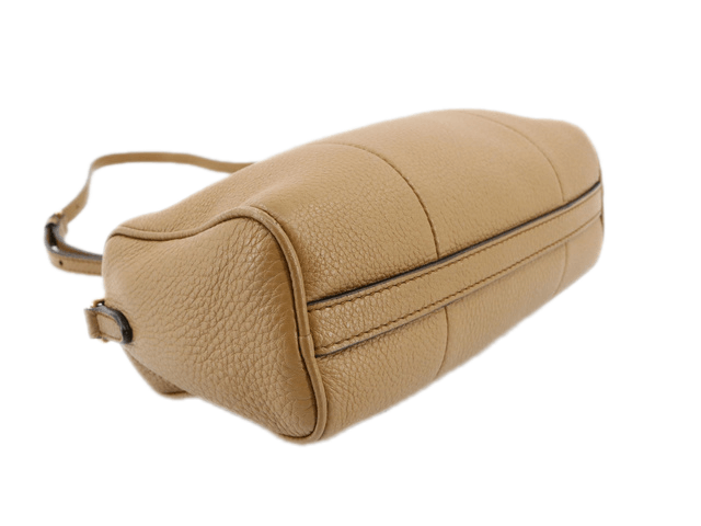Prada Prada Barrel Brown Leather Mini Crossbody Bag Size ONE SIZE - 5 Thumbnail