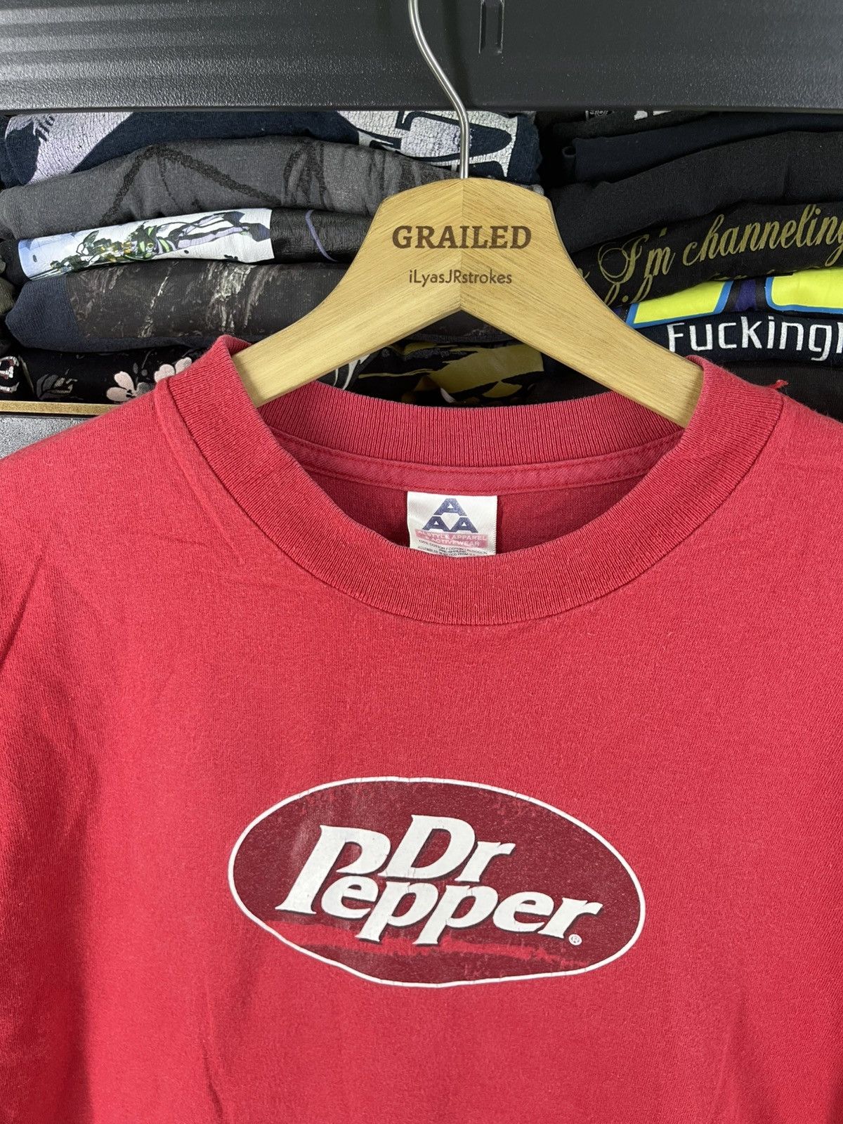 Vintage Vintage Tee Luv Dr Pepper Oval Logo Shirt Tee Size US M / EU 48-50 / 2 - 2 Thumbnail