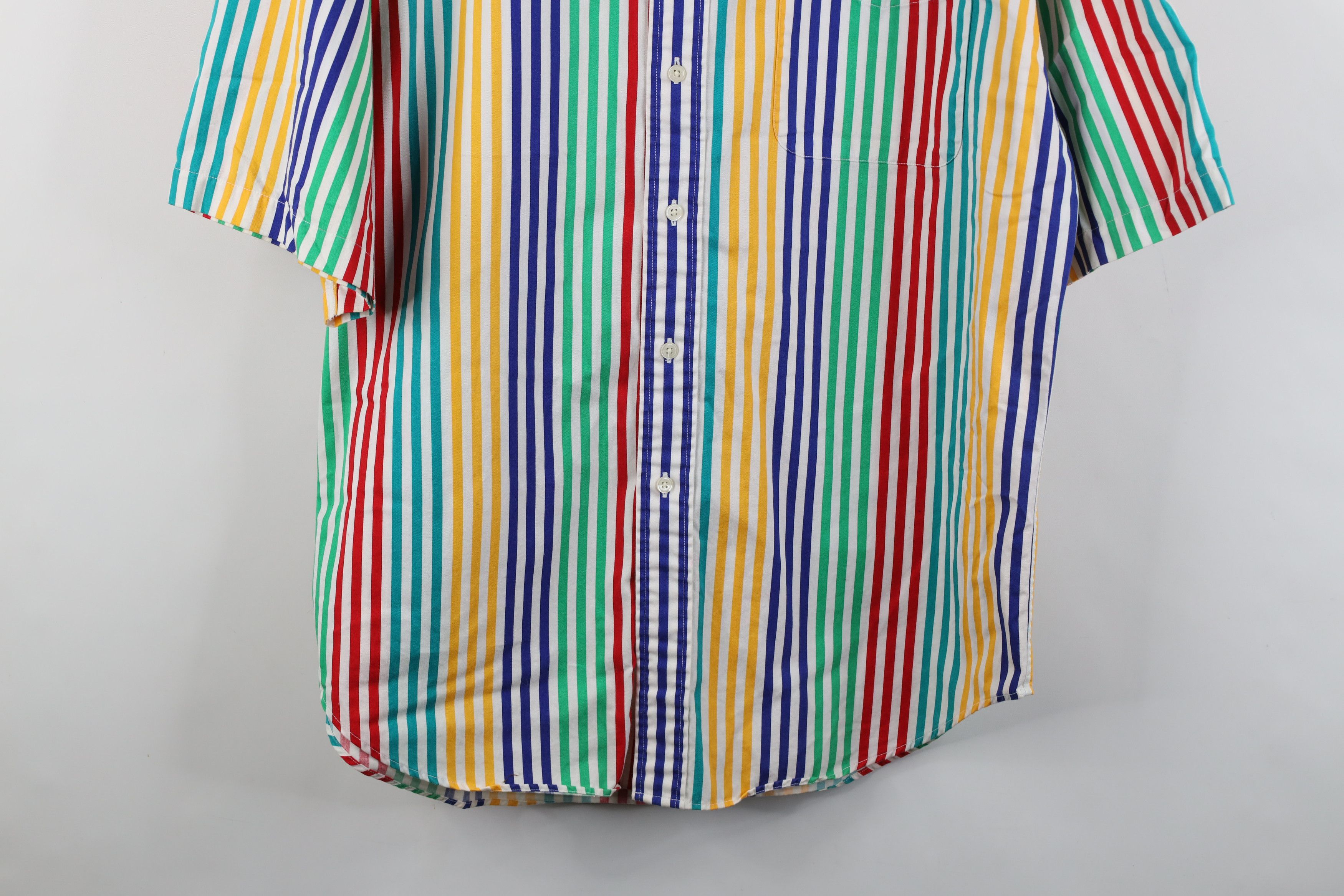 Vintage Vintage 90s Streetwear Baggy Fit Collared Button Shirt Size US L / EU 52-54 / 3 - 3 Thumbnail