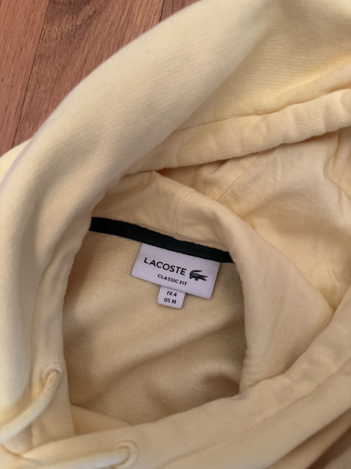 Lacoste Lacoste Yellow Hoodie Size US M / EU 48-50 / 2 - 4 Thumbnail