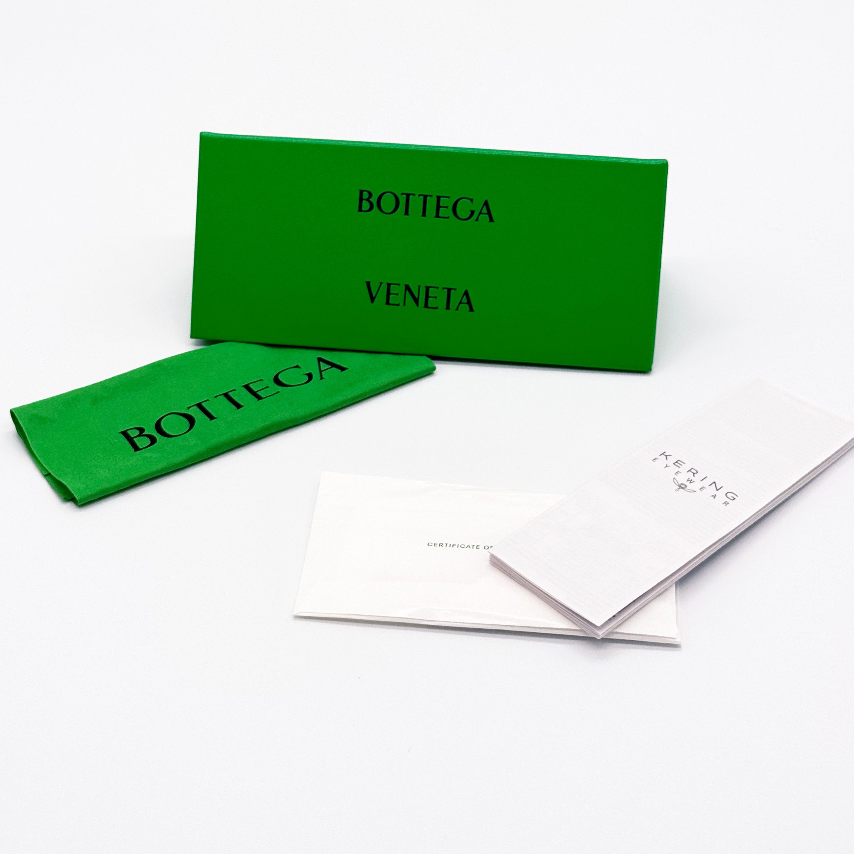 Bottega Veneta NEW BOTTEGA VENETA BV1230S 001 SUNGLASSES UNISEX CRYSTAL Size ONE SIZE - 12 Thumbnail