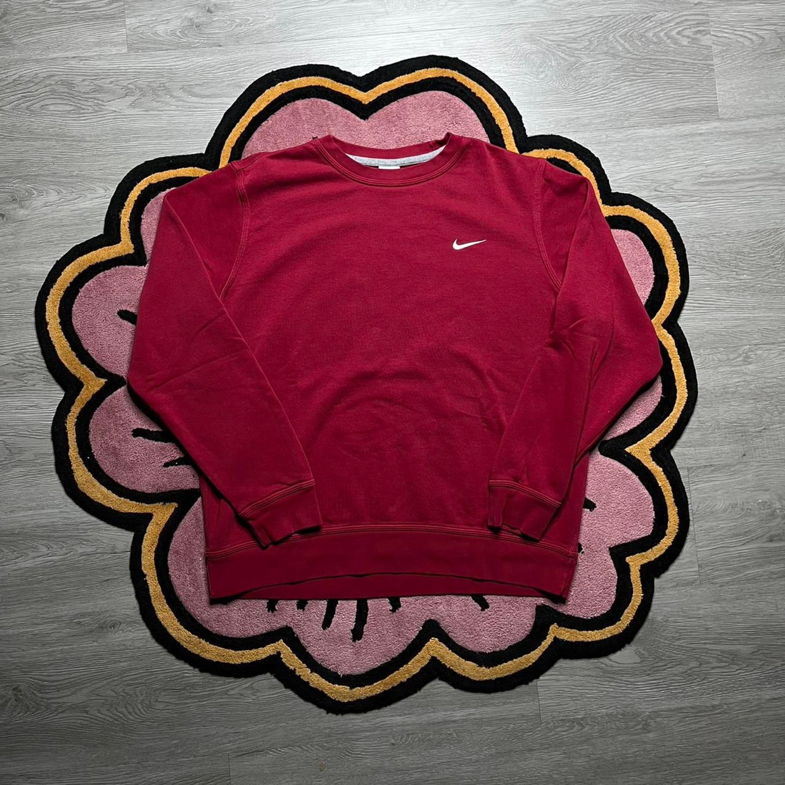 Nike Nike Sportswear Embroidered Swoosh Logo Crewneck Sweatshirt Size US XL / EU 56 / 4 - 1 Thumbnail