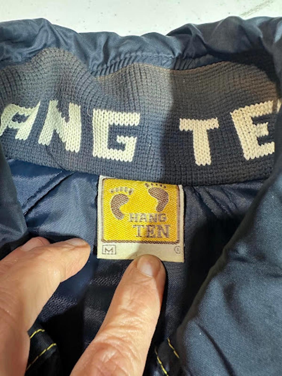 Hang Ten Vintage Hang Ten Zip Windbreaker Jacket Blue Yellow Size US M / EU 48-50 / 2 - 8 Thumbnail