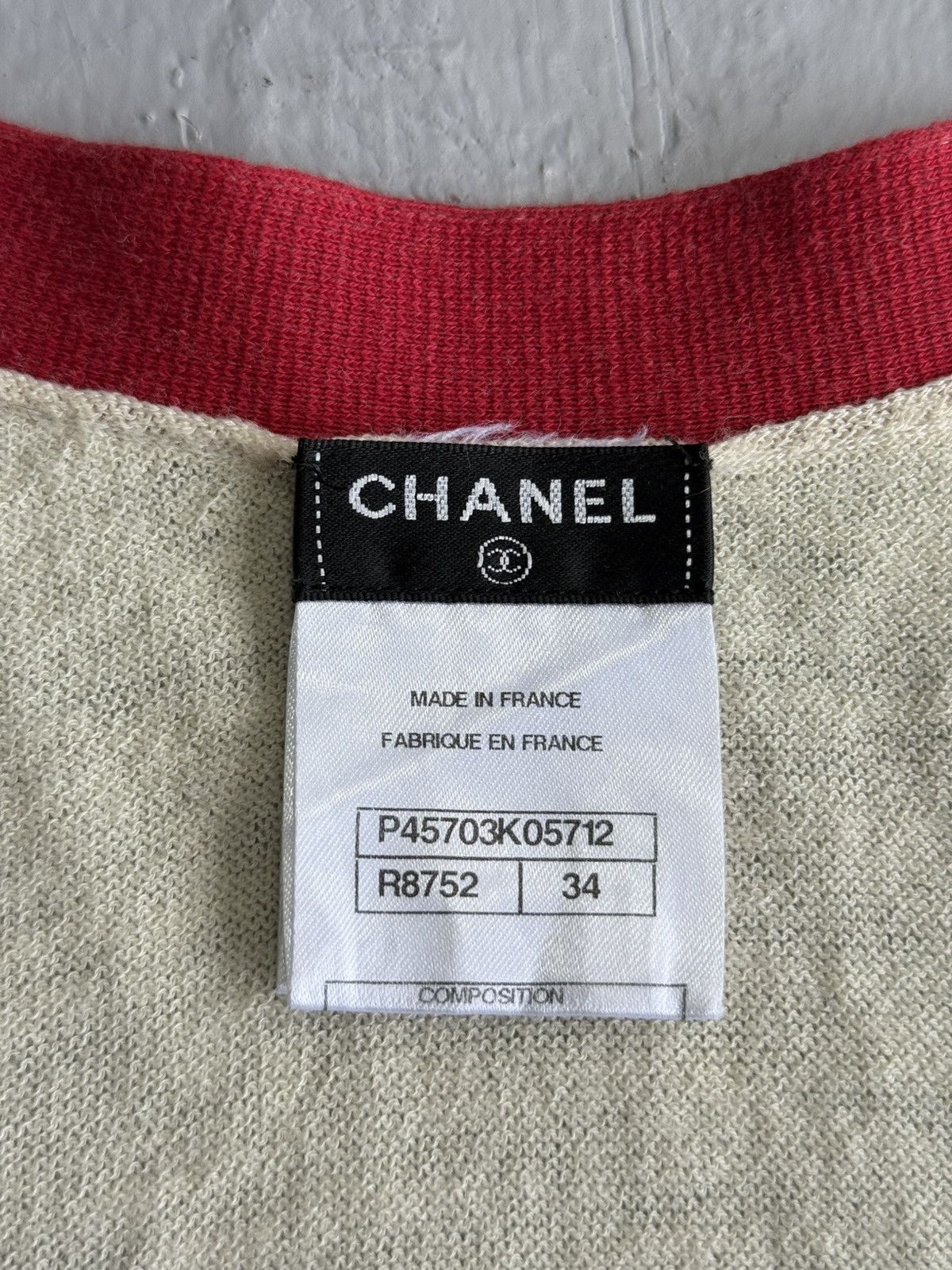 Chanel Chanel - Stripes Long Cardigan Size XS / US 0-2 / IT 36-38 - 8 Thumbnail