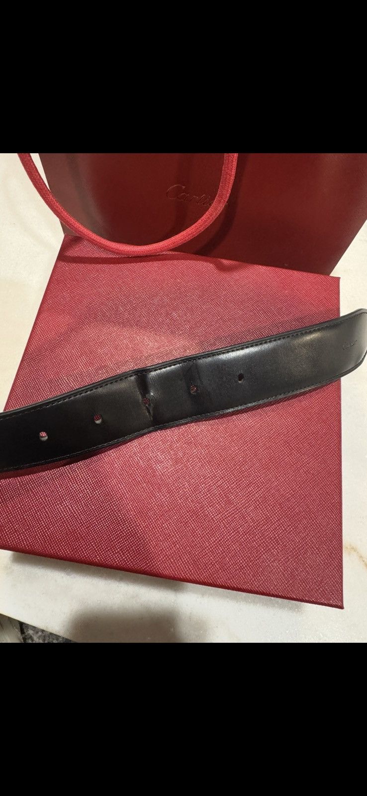 Cartier Cartier reversible santos belt Size 32 - 8 Thumbnail