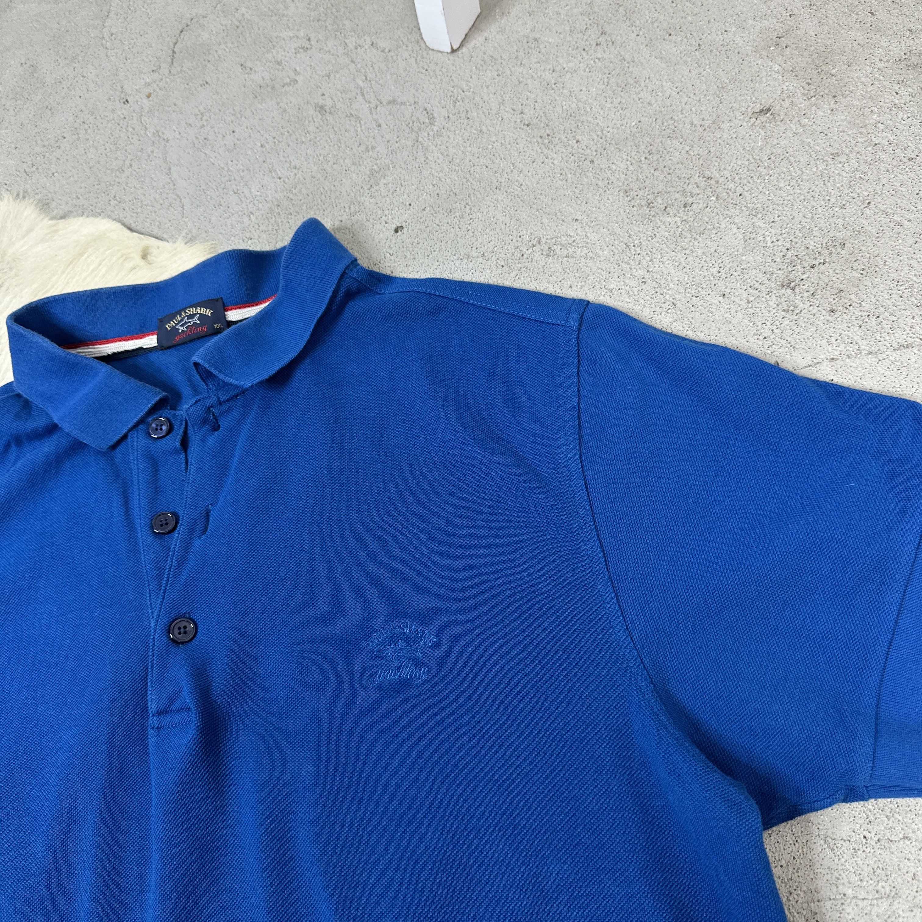 Paul & Shark × Vintage Paul&Shark Polo t-shirt Size US XXL / EU 58 / 5 - 6 Thumbnail