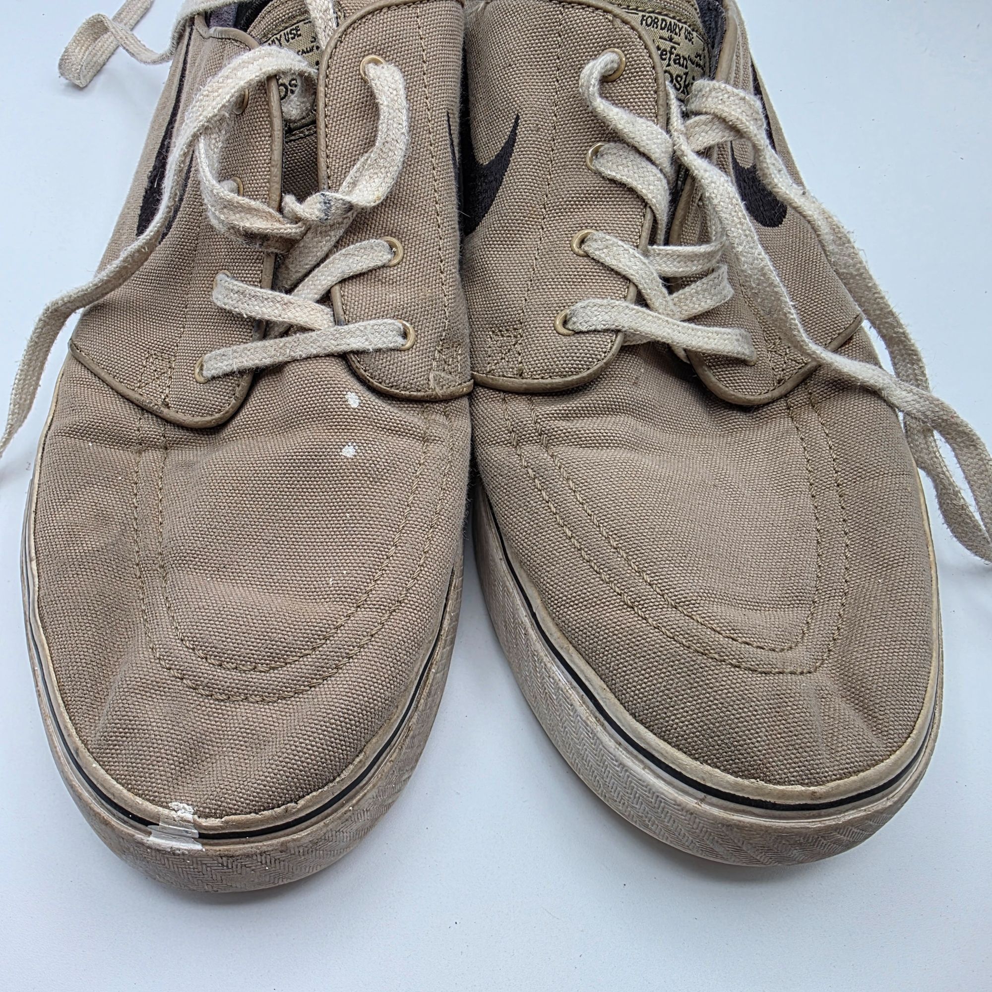 Nike Nike SB Zoom Stefan Janoski Mens Size 12 Beige Shoes Skatebo Size US 12 / EU 45 - 10 Thumbnail