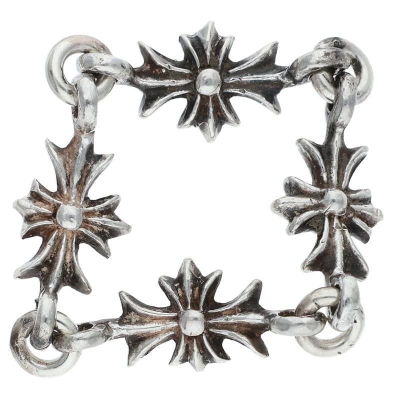 Chrome Hearts Chrome Hearts Tiny ECH Plus Silver Ring Size ONE SIZE - 2 Thumbnail