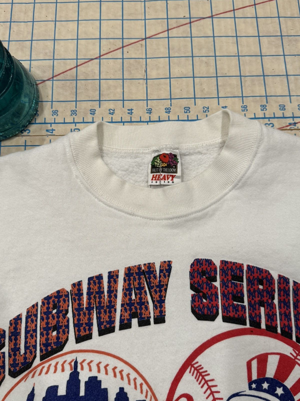 New York Yankees Vintage Subway Series Mets vs Yankees 2000 World Series Crew Size US L / EU 52-54 / 3 - 5 Thumbnail