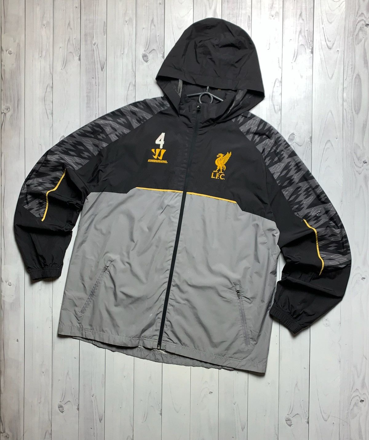 Vintage Vintage Liverpool jacket grey distressed size XL logo Size US XL / EU 56 / 4 - 1 Thumbnail