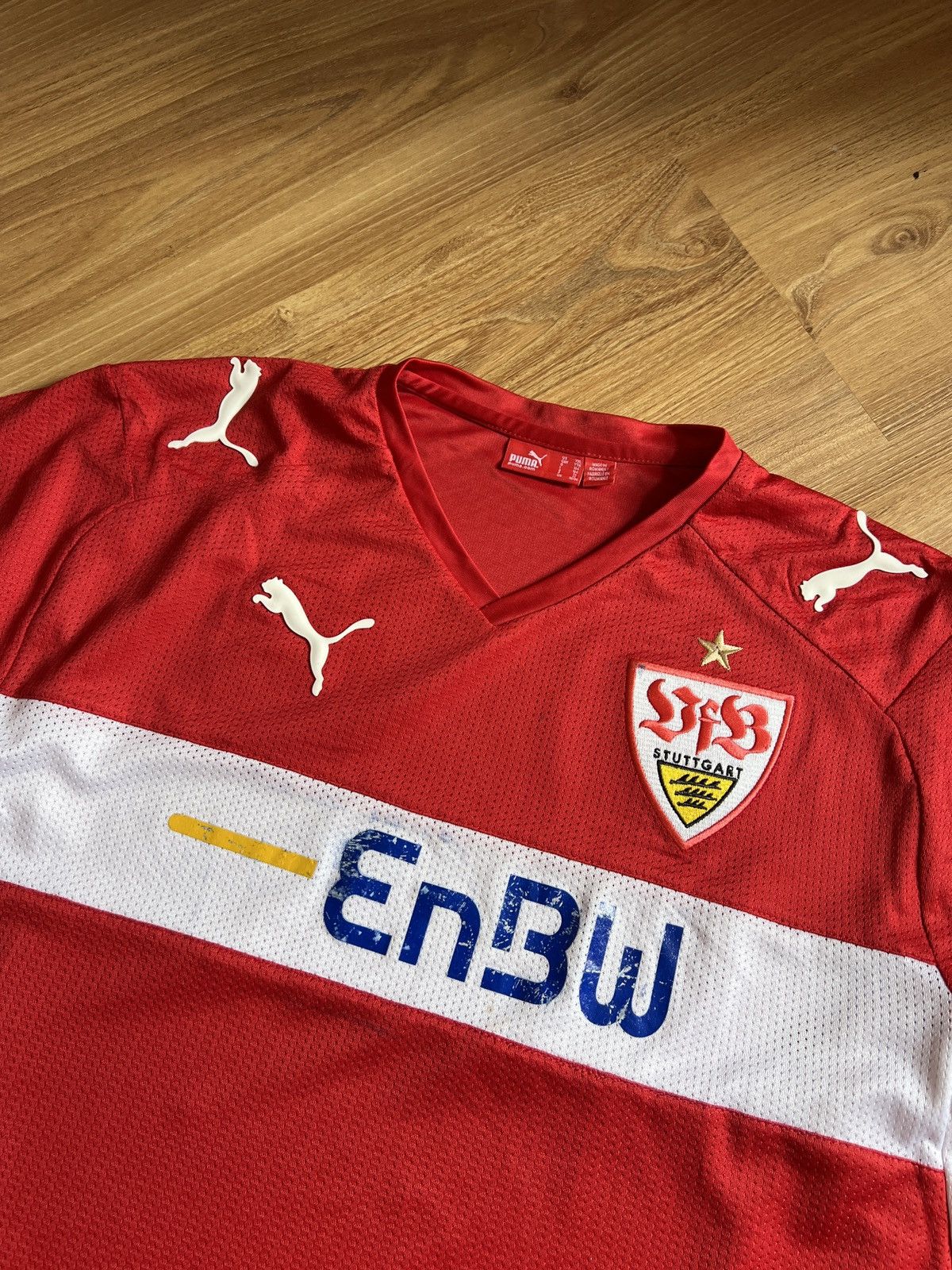 Puma × Vintage Vintage Stuttgart 07/08 Jersey Size US XS / EU 42 / 0 - 6 Thumbnail