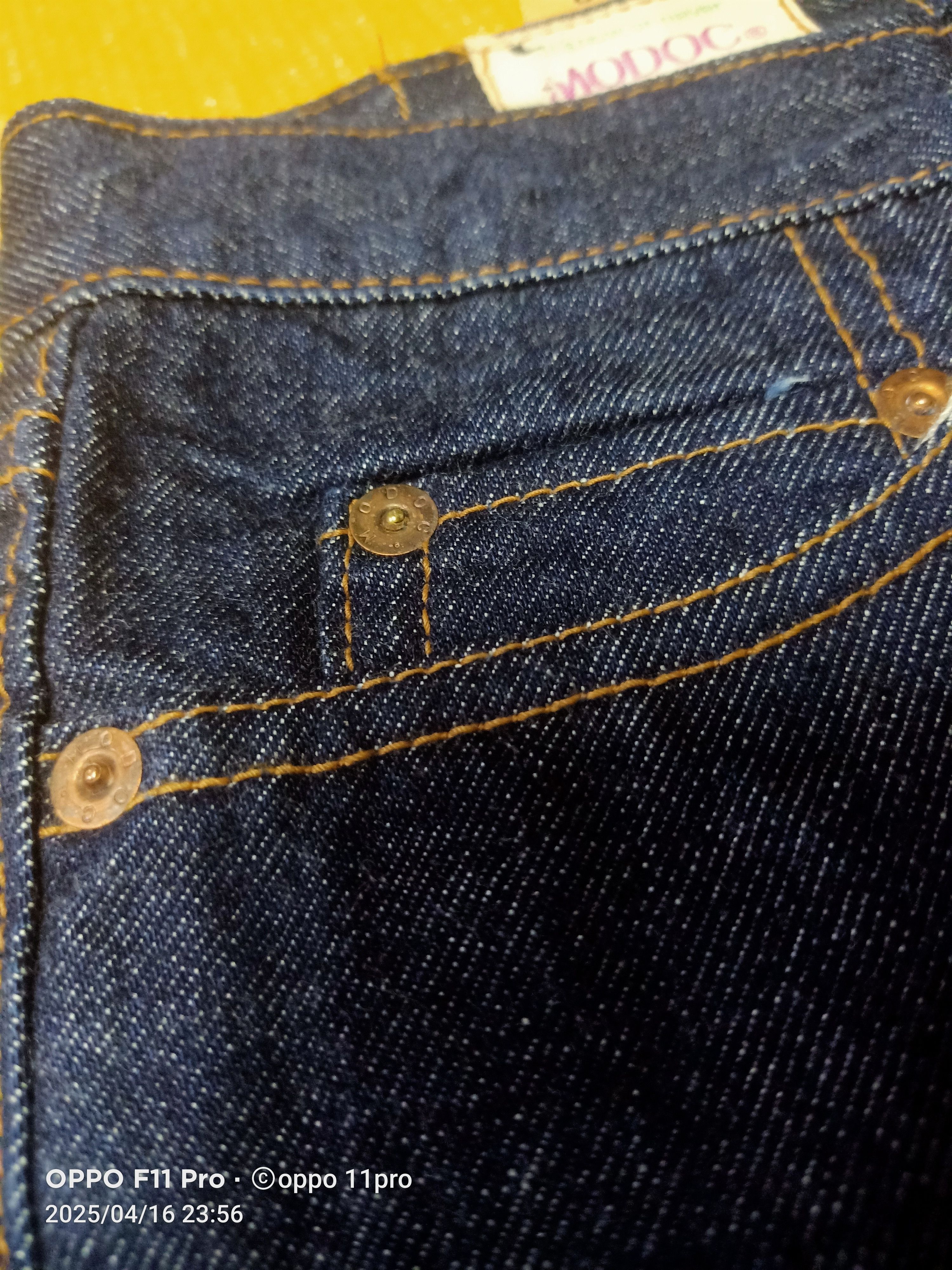 If Six Was Nine × Japanese Brand × Le Grande Bleu (L.G.B.) Modoc 90s Vtg Denim Flaredenim Loose Rise Rare Size US 32 / EU 48 - 9 Thumbnail