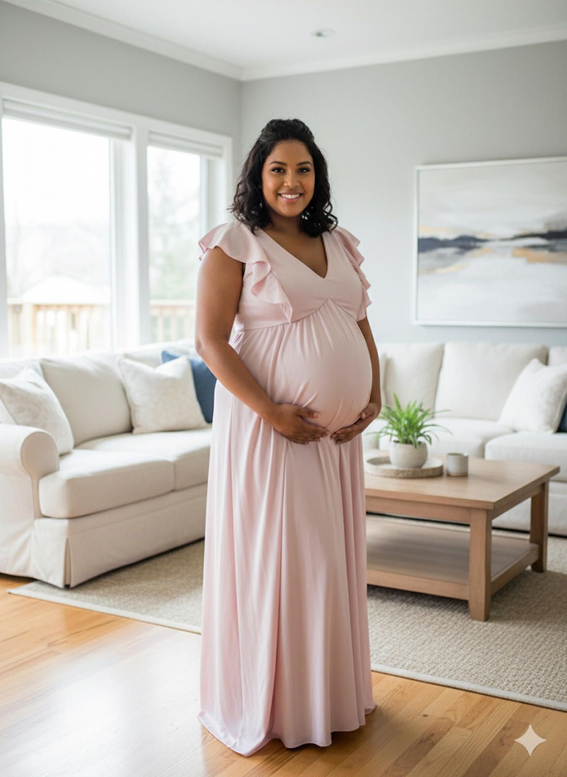 H&M H&M Pink Maternity Dress Size XXL Size XXL / US 16-18 / IT 52-54 - 1 Thumbnail