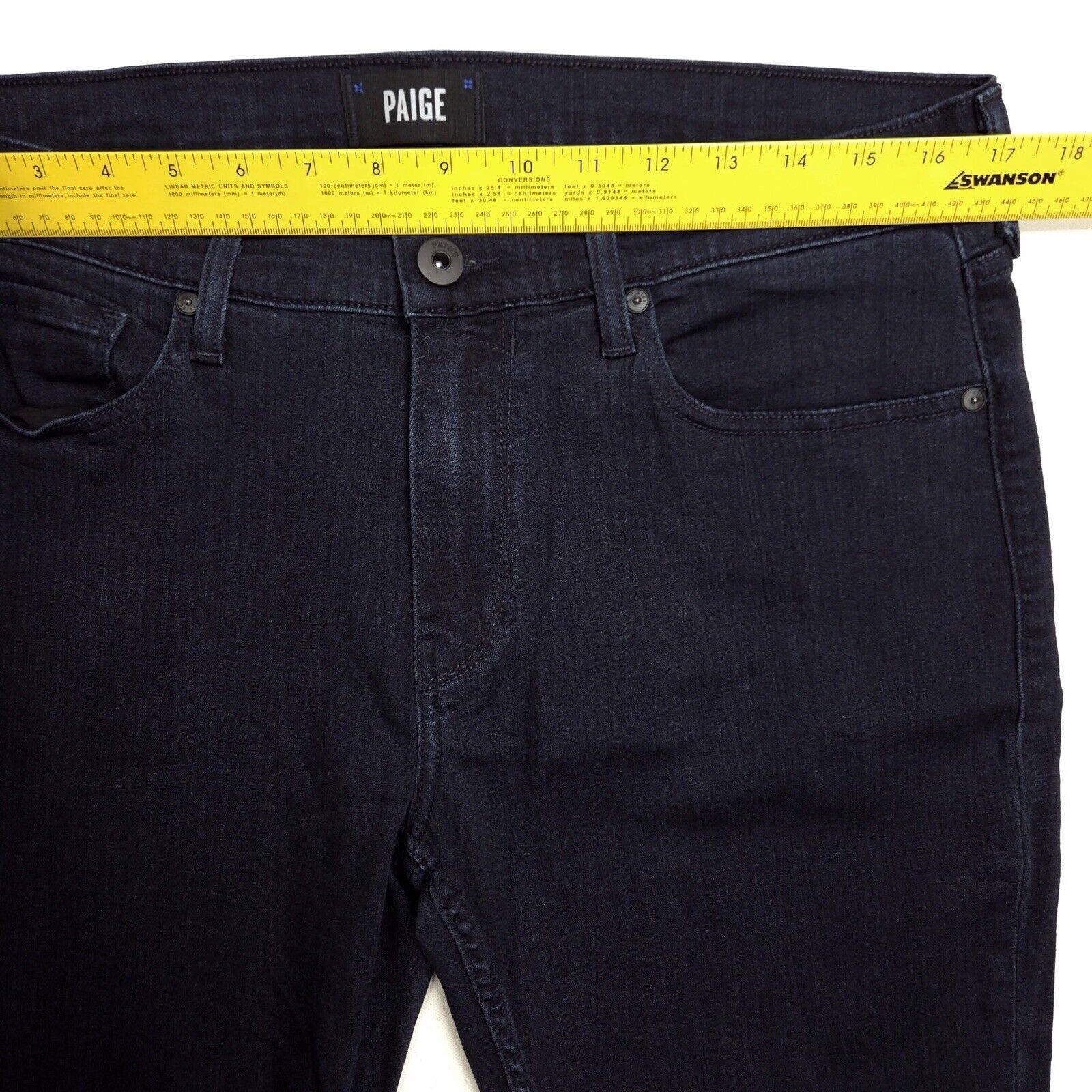 Paige Paige Federal Slim Straight Jeans Mens Size 33x30 Size US 33 - 5 Thumbnail
