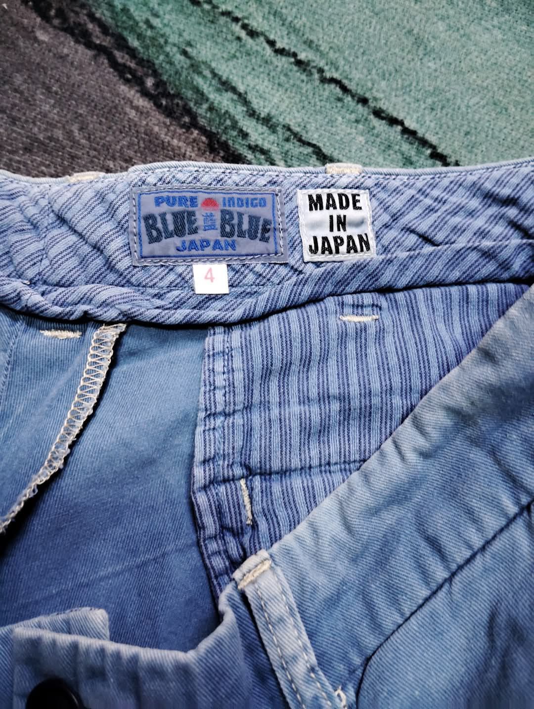 Blue Blue Japan × Vintage 🔥ACCEPT OFFER🔥Blue Blue Japan Shorts Size US 35 - 1 Thumbnail