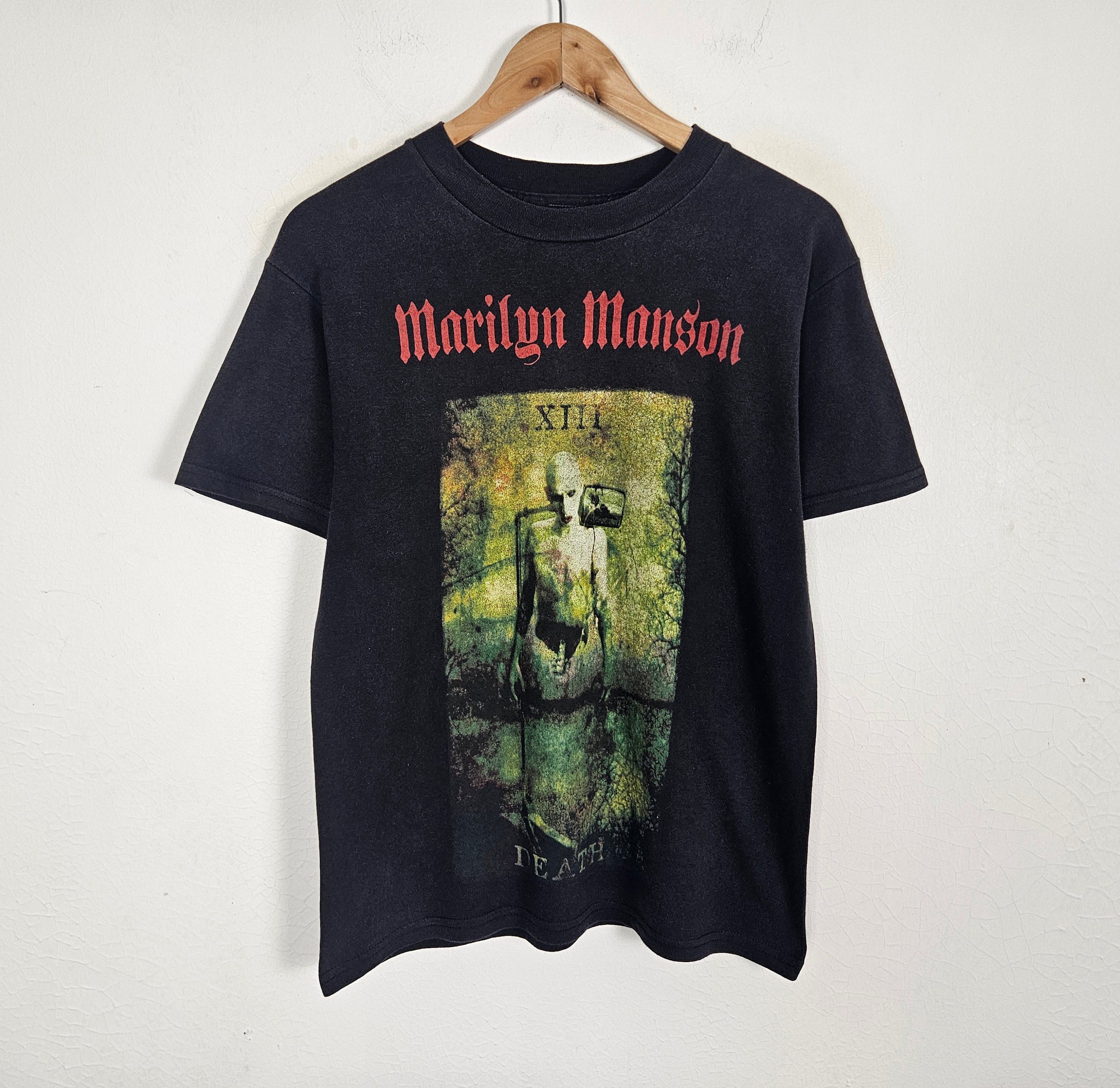 Band Tees Vintage Marilyn Manson Death shirt Size US S / EU 44-46 / 1 - 3 Thumbnail