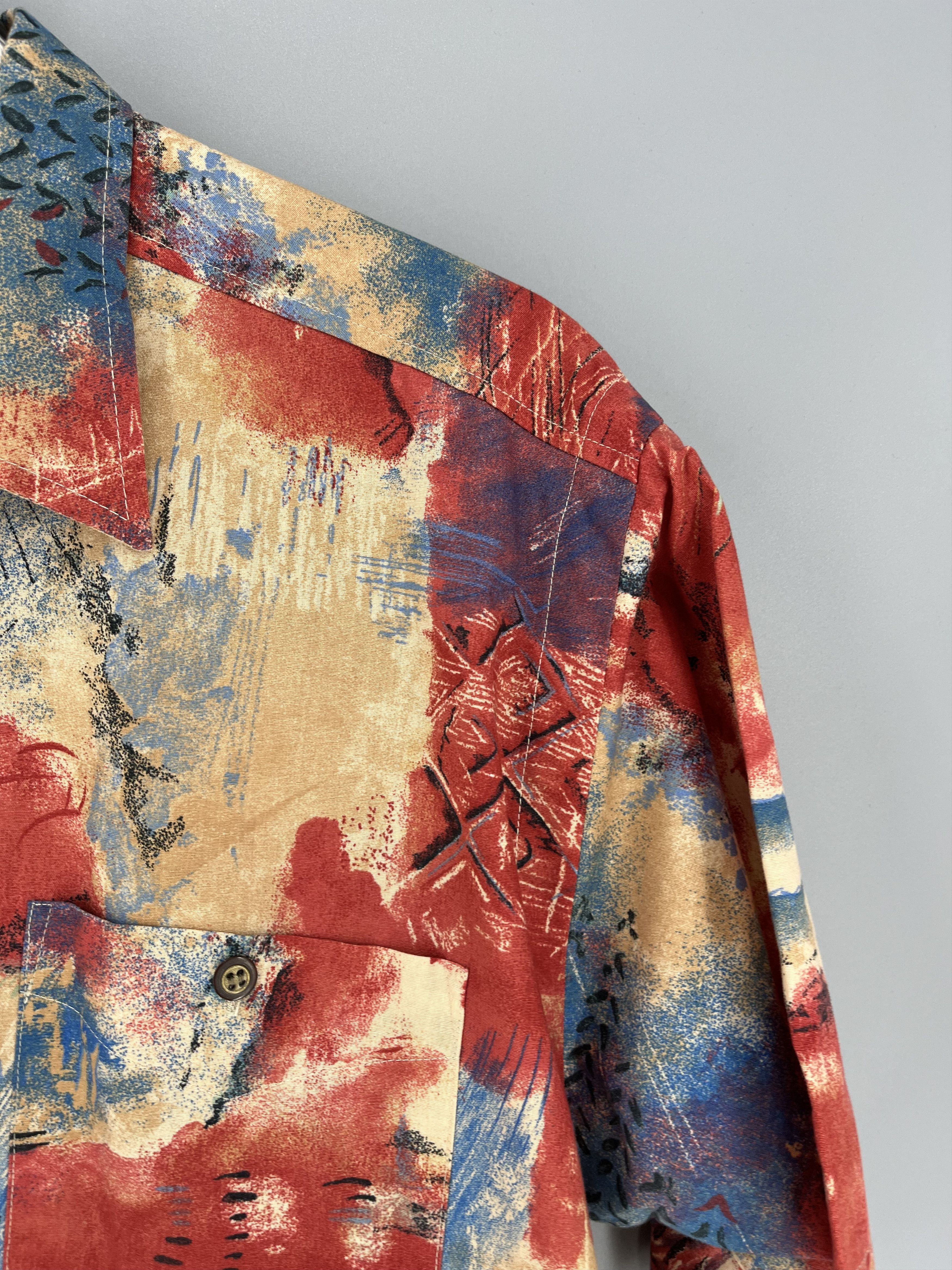 Other Vintage 90s Hawaiian shirt streetwear y2k style Size US S / EU 44-46 / 1 - 8 Thumbnail