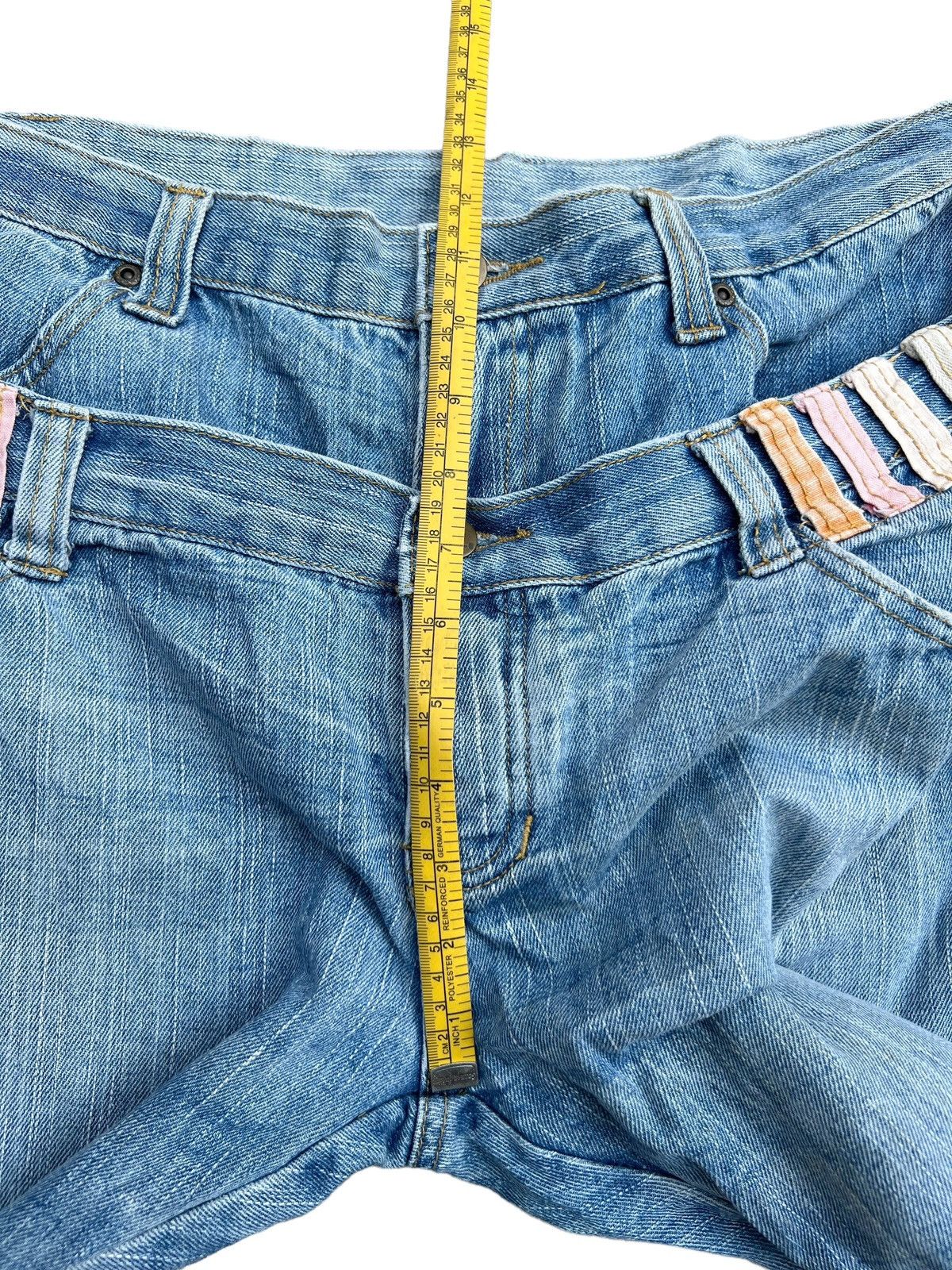 Japanese Brand Japanese Brand Double Waist Denim Jeans 34x32.5 Size US 34 / EU 50 - 12 Thumbnail