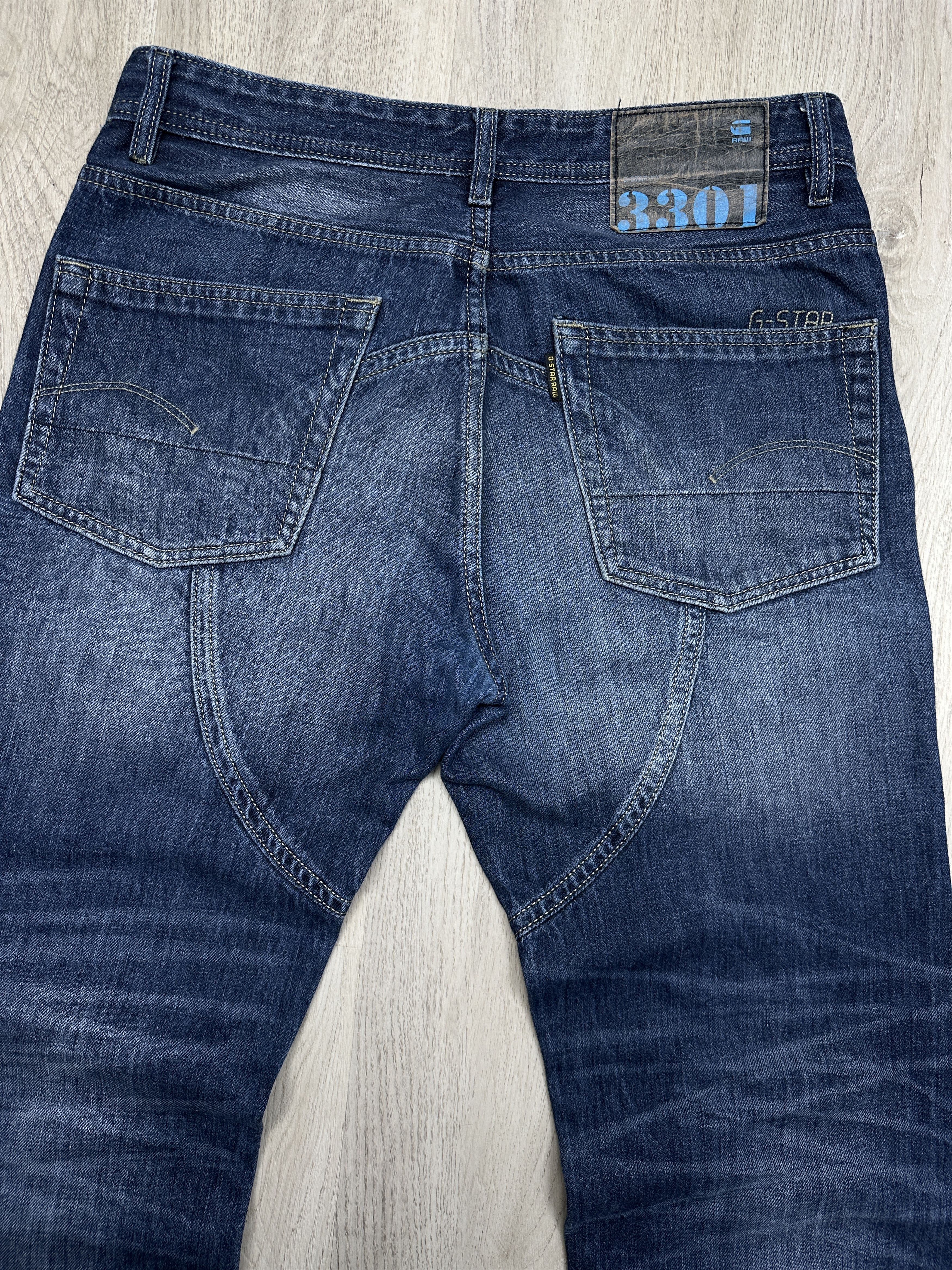 G-Star G Star Raw Vintage Mens Denim Pants Double Knee Jeans Size US 34 / EU 50 - 8 Thumbnail