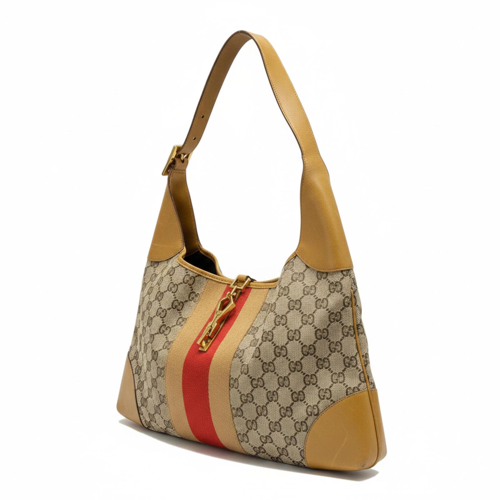 Gucci Gucci - Jackie Shoulder Bag Signature GG Size ONE SIZE - 1 Thumbnail