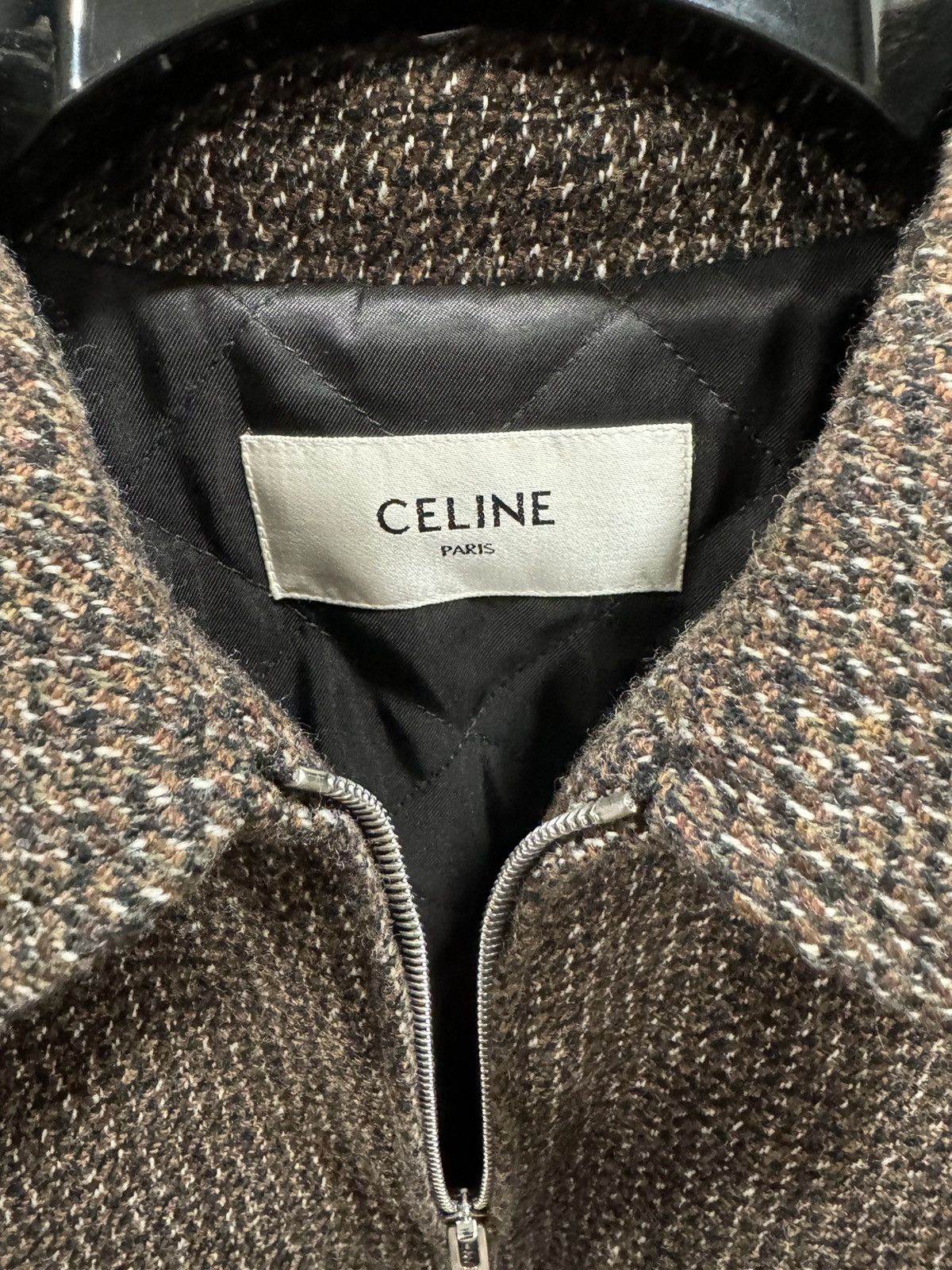 Celine Celine tweed bomber 54 Size US L / EU 52-54 / 3 - 2 Thumbnail