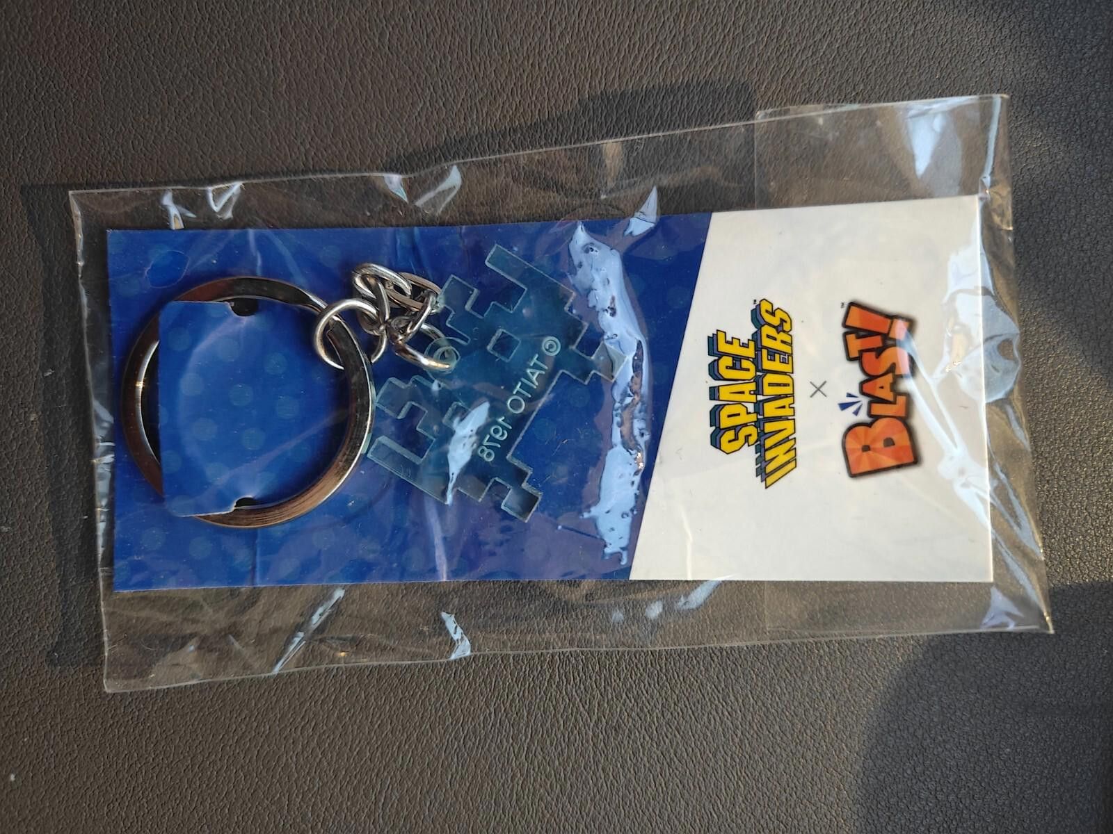 Designer Vintage Space Invader Keychain Size ONE SIZE - 1 Preview
