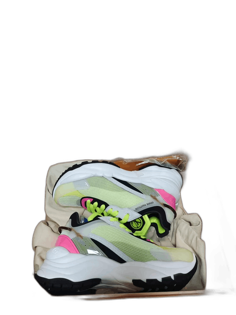 Louis Vuitton LV Colorful Sports Shoes Size 34.5-2507 Size US 8 / IT 38 - 1 Thumbnail