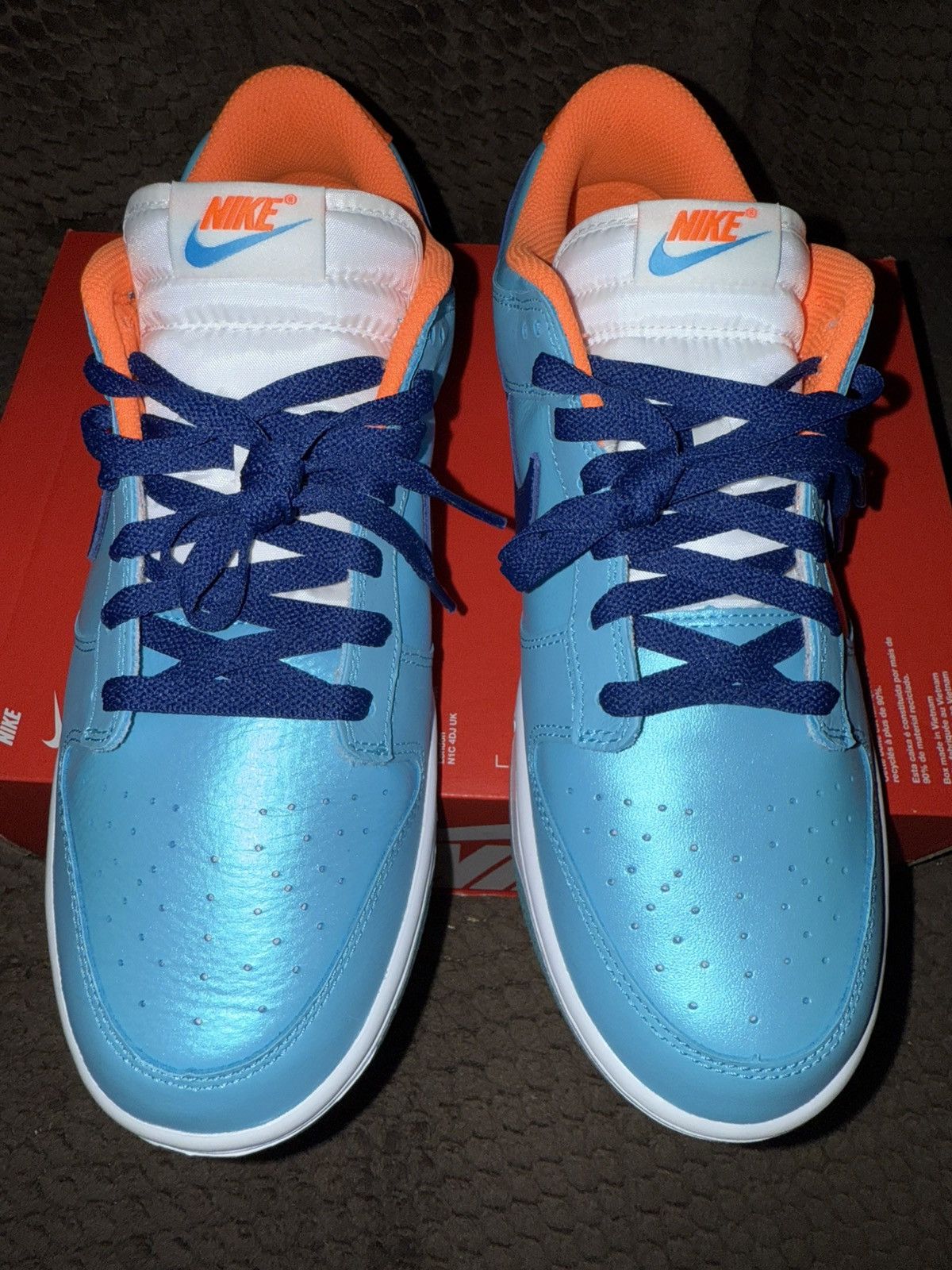 Nike Nike Dunk Low SE “Baltic Blue/Total Orange” NEW! box-no lid Size US 9.5 / EU 42-43 - 2 Thumbnail