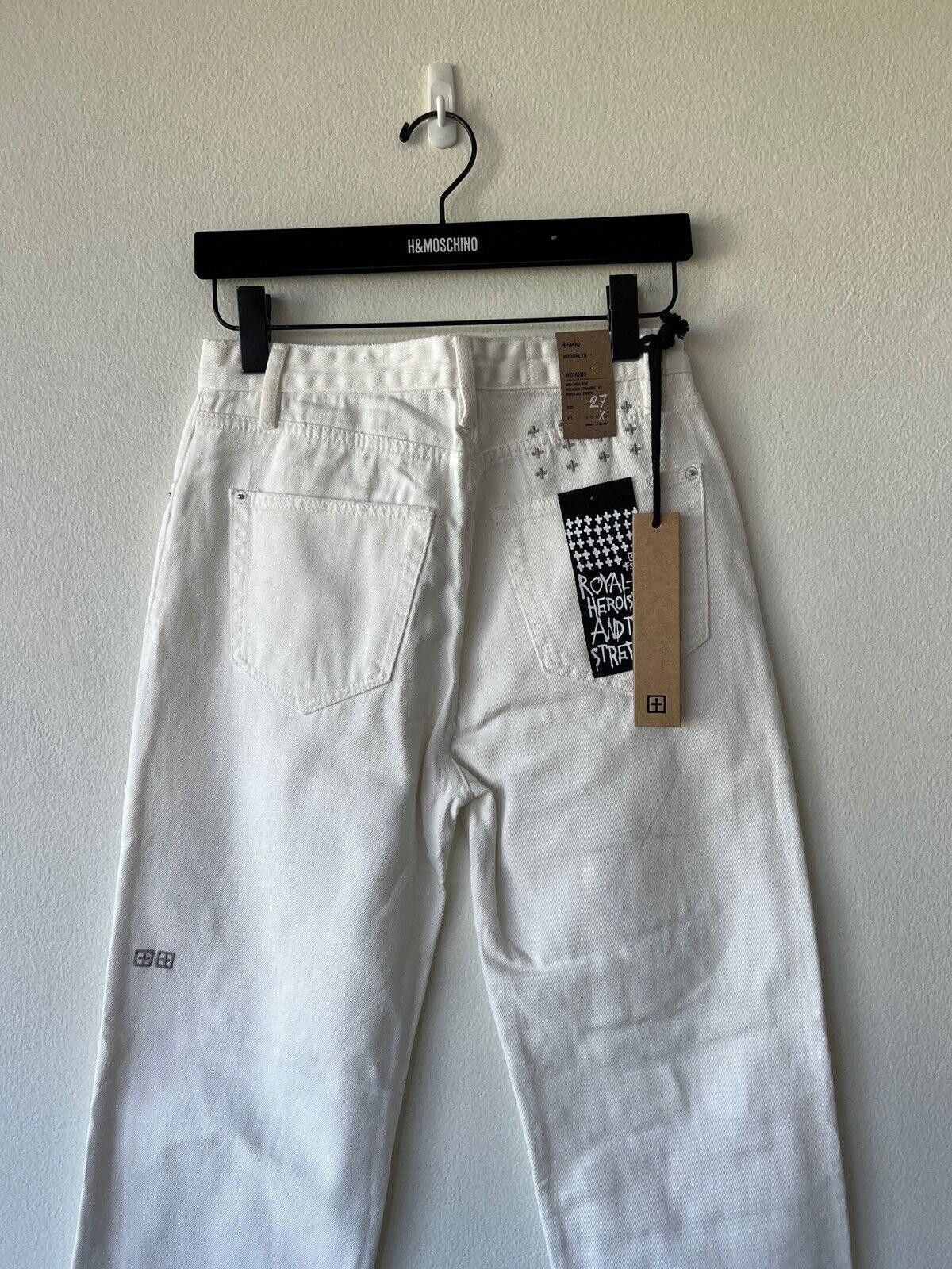 Ksubi new Ksubi womens denim jeans brooklyn blanc white 27 9 Size 27" / US 4 / IT 40 - 5 Thumbnail