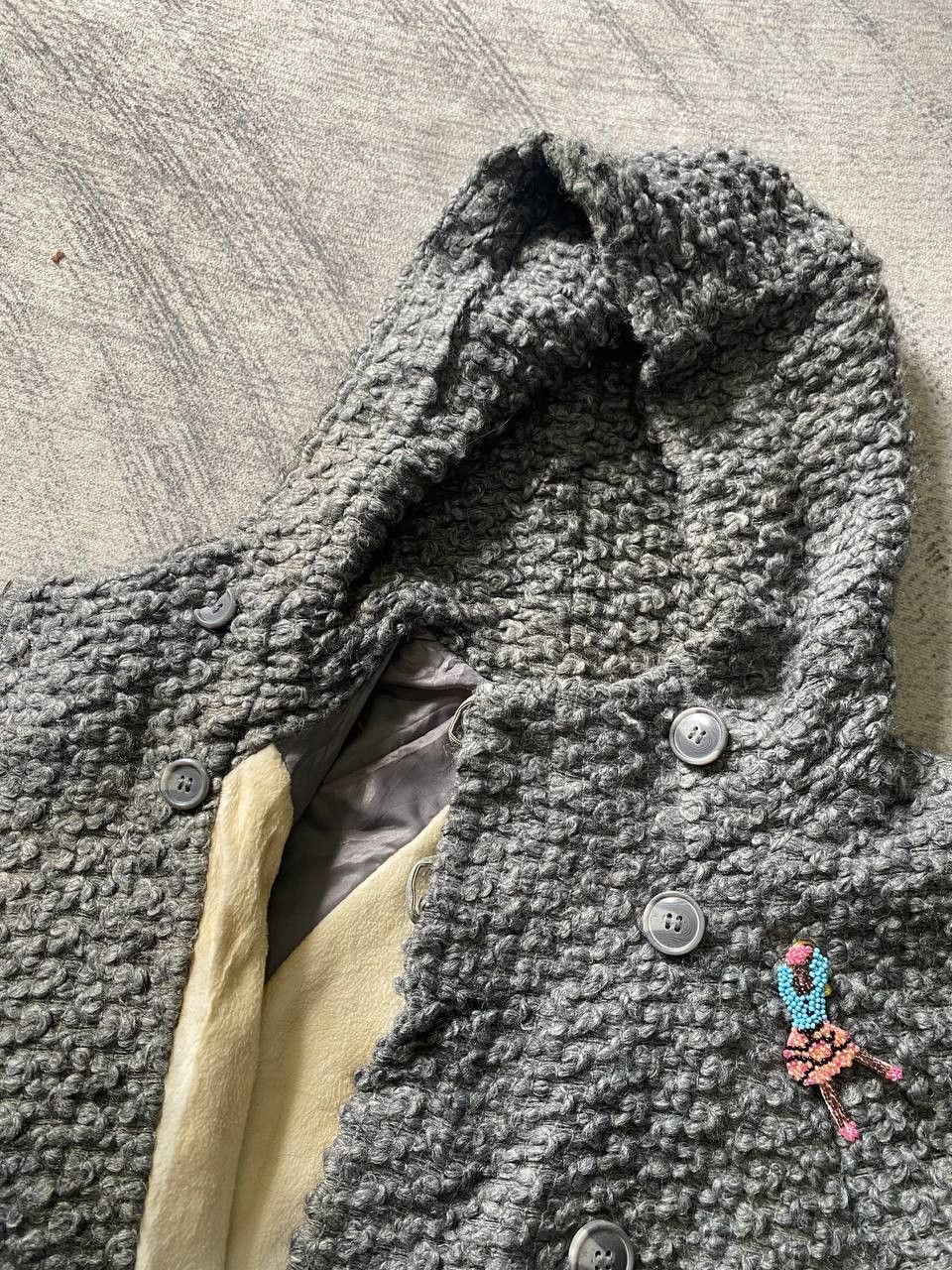 Issey Miyake × Tsumori Chisato Tsumori Chisato Boa Balloon Sleeve Hooded Coat Size M / US 6-8 / IT 42-44 - 12 Thumbnail