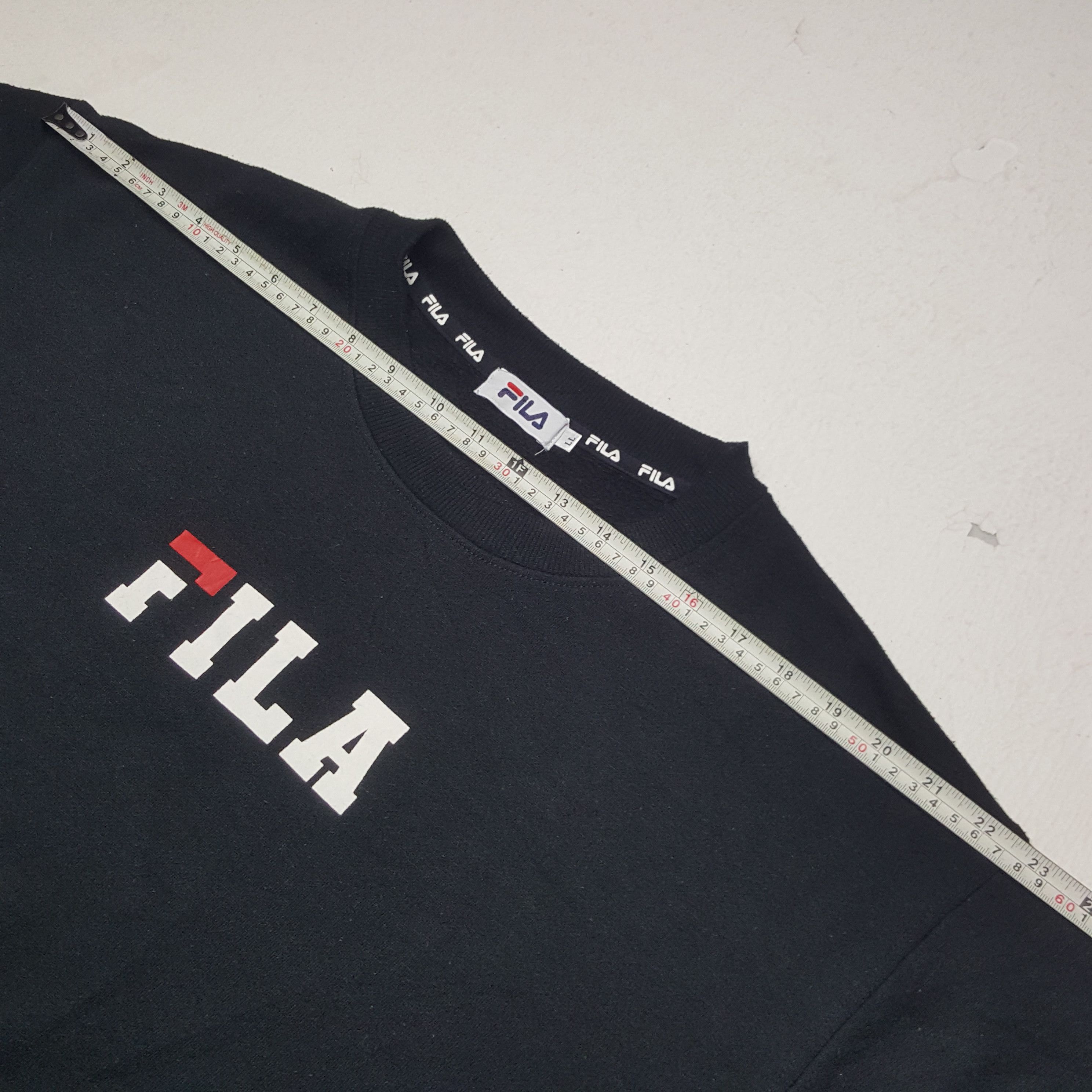 Fila × Vintage Vintage Fila Mentenere Il Proprio Ritmo Sweatshirt Size US L / EU 52-54 / 3 - 5 Thumbnail
