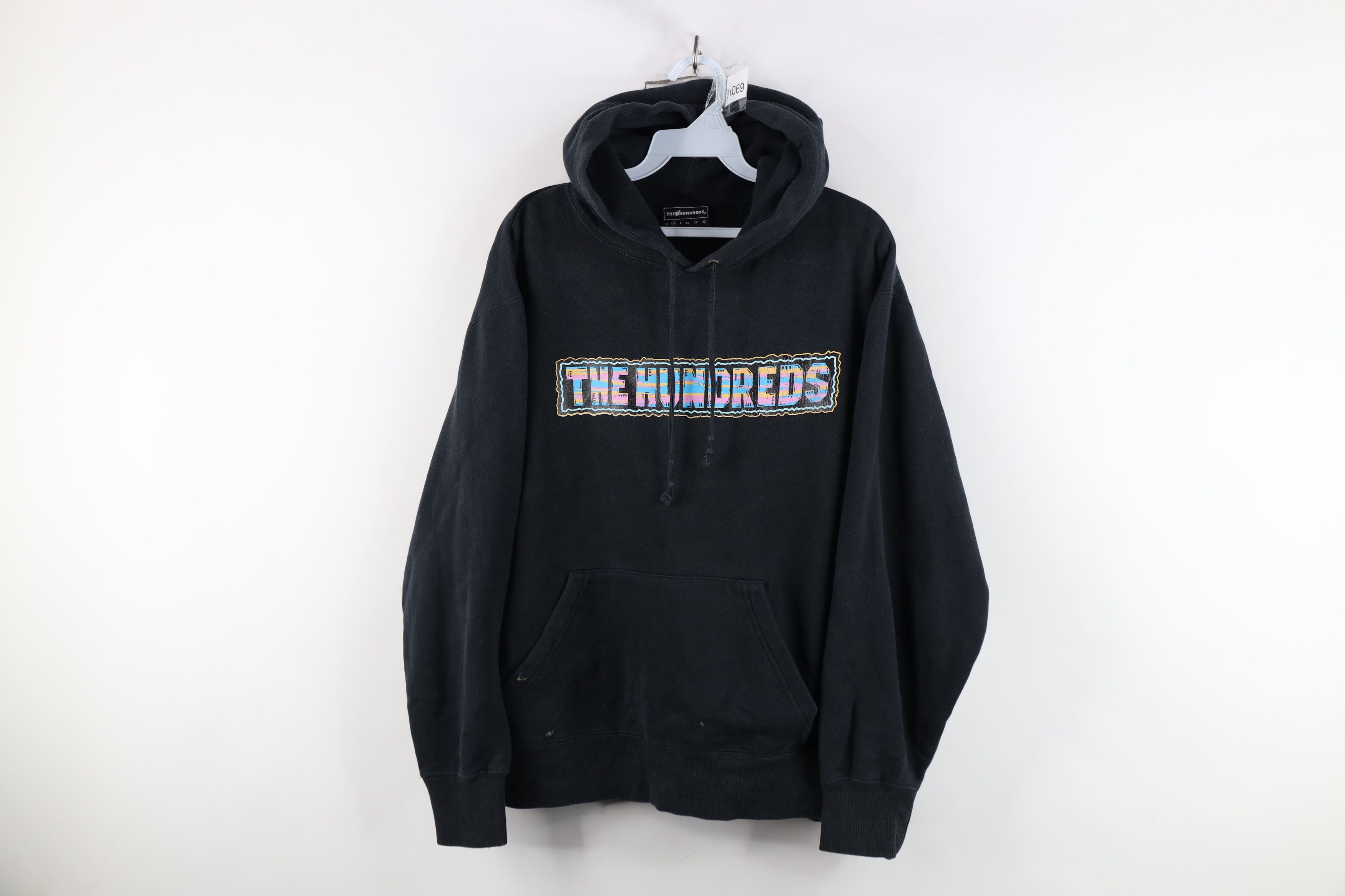 Vintage The Hundreds Spell Out Miami Hoodie Sweatshirt Black Size US M / EU 48-50 / 2 - 1 Thumbnail