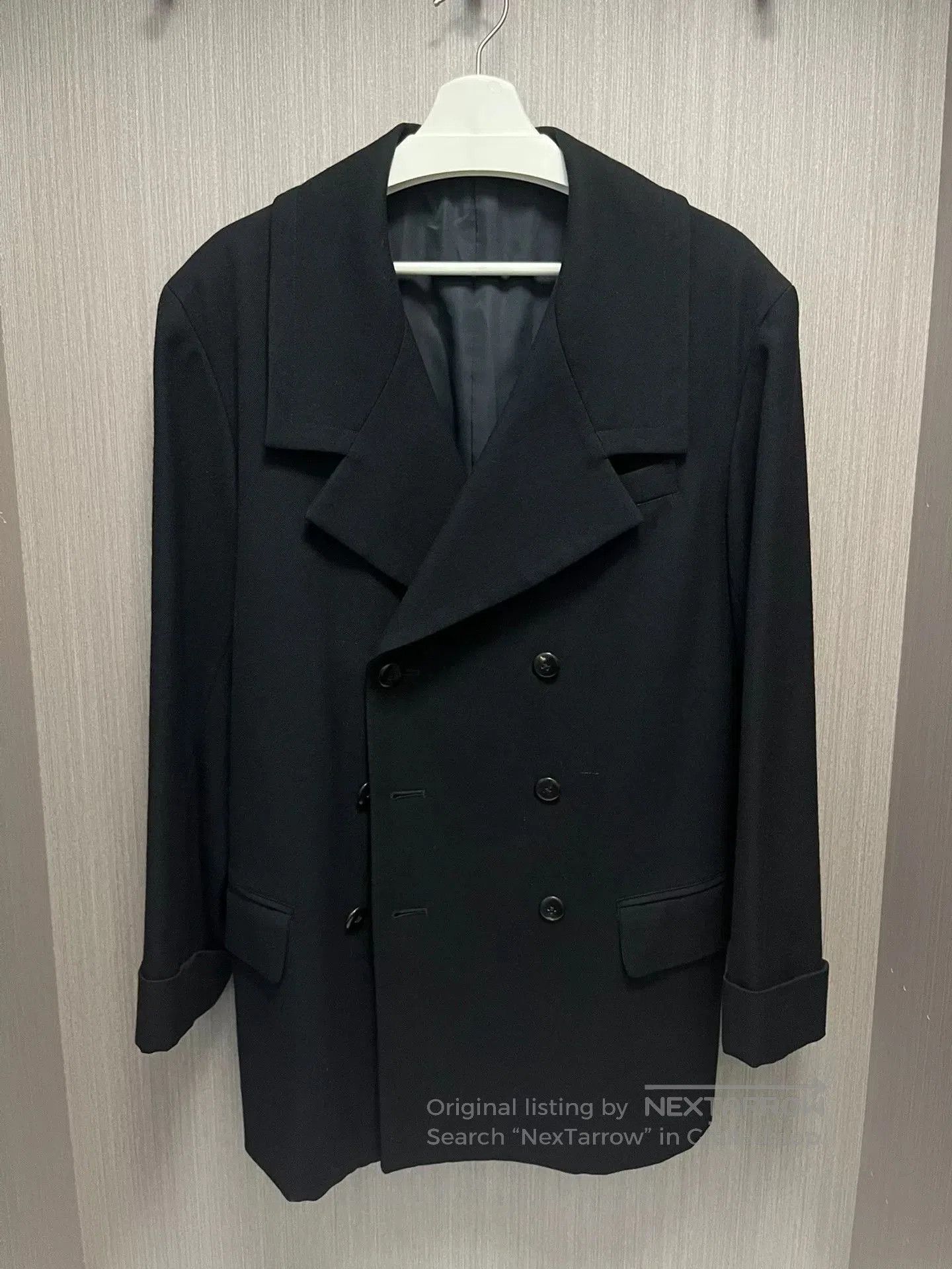 Yohji Yamamoto Yohji Yamamoto Double Breasted Suit. Size US S / EU 44-46 / 1 - 1 Thumbnail
