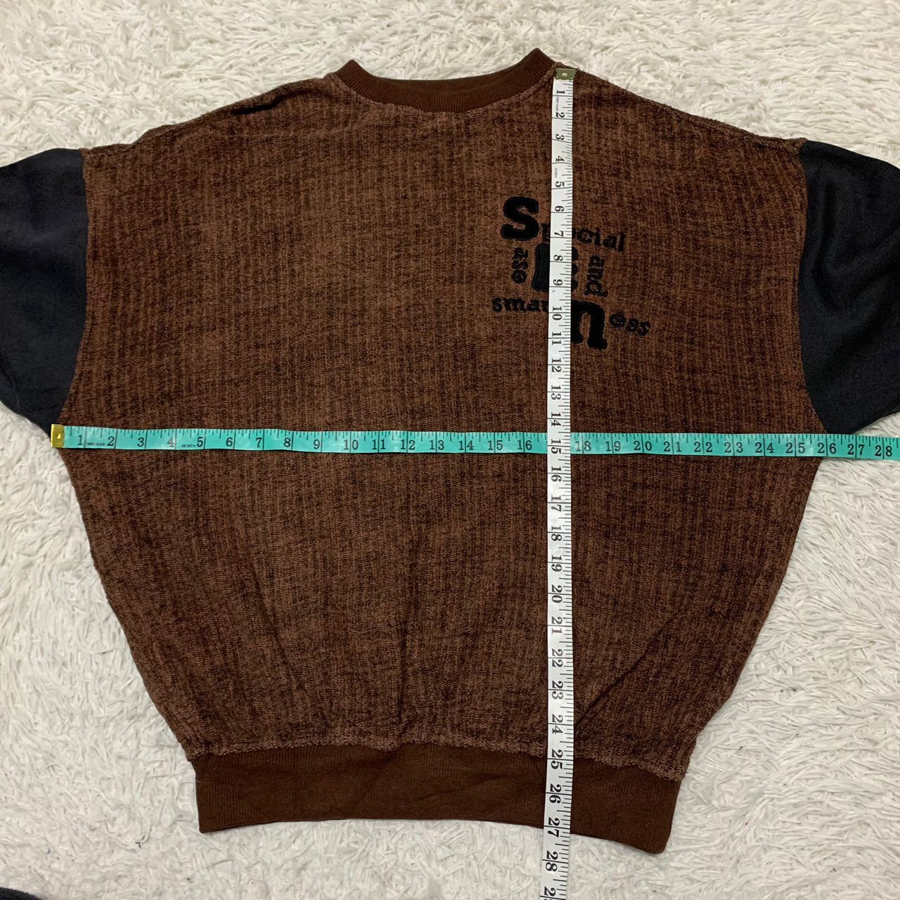 Japanese Brand Santafe Big Logo Sweater Pullover Size US M / EU 48-50 / 2 - 3 Thumbnail