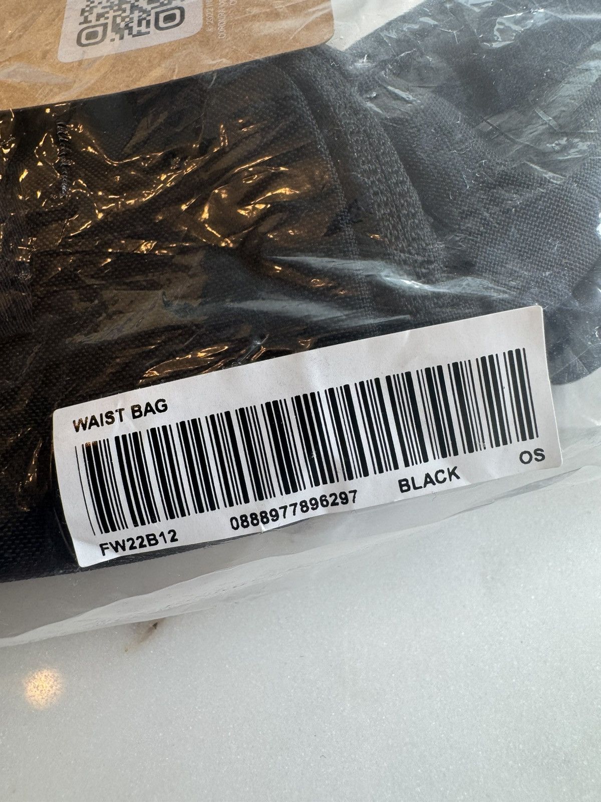 Supreme Supreme Waist Bag Black FW22 Size ONE SIZE - 2 Thumbnail
