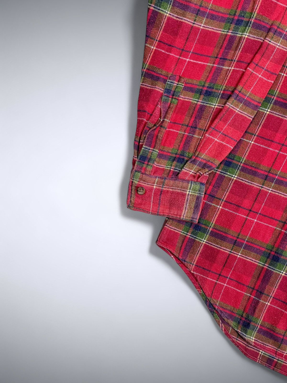 Flannel × Vintage 90s O.Henry Vintage Heavyweight Plaid Flannel Size US XL / EU 56 / 4 - 4 Thumbnail