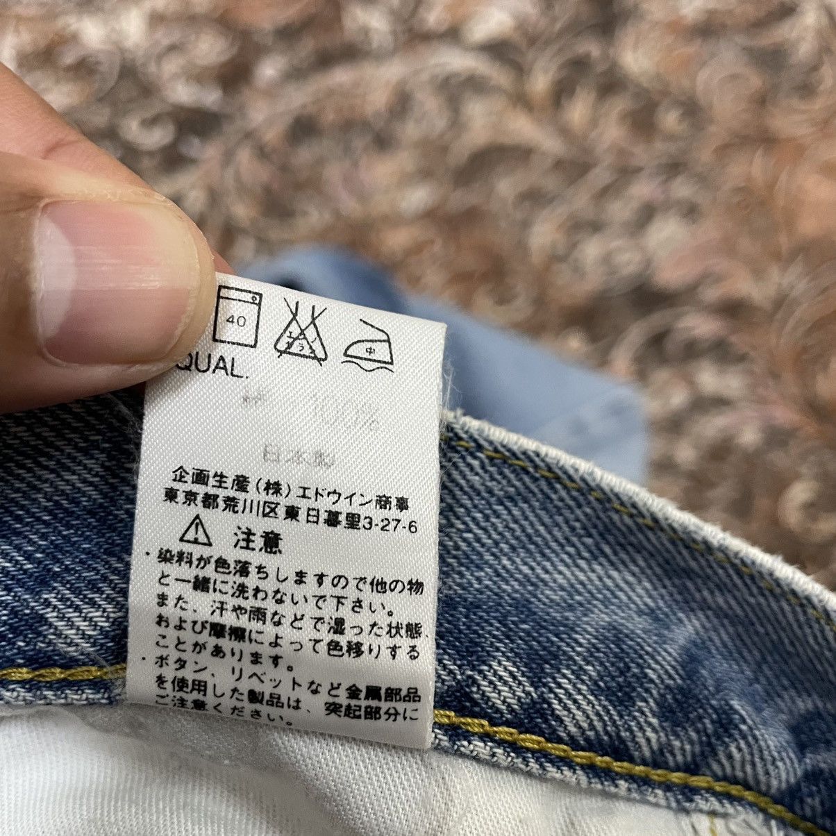 Lee 🔥Vintage Lee Riders Stoned Washed Ripped Distress Denim Size US 30 / EU 46 - 14 Thumbnail
