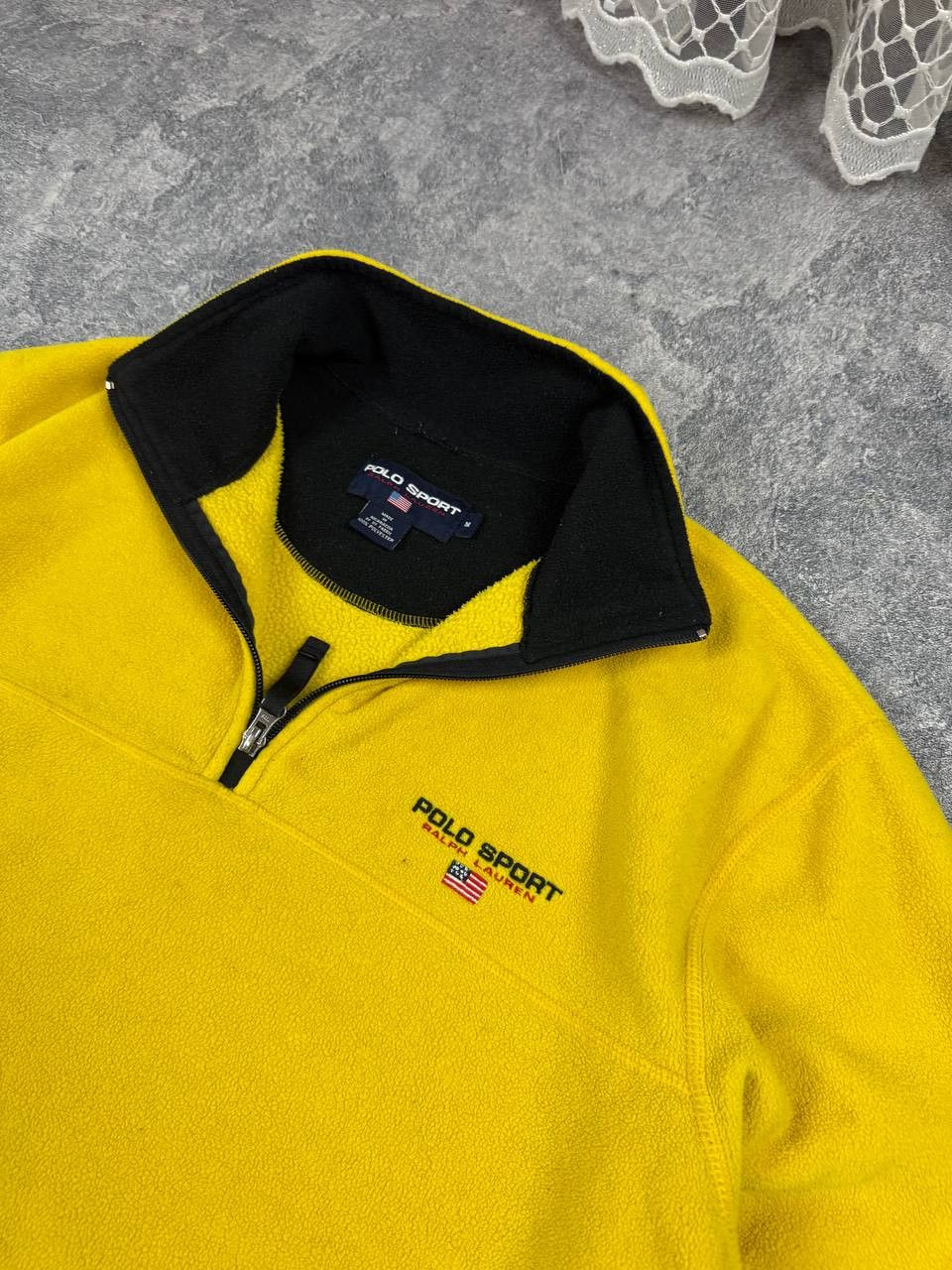 Polo Ralph Lauren Vintage Rare Fleece Polo Sport Ralph Lauren Polartec from 90 Size US M / EU 48-50 / 2 - 6 Thumbnail