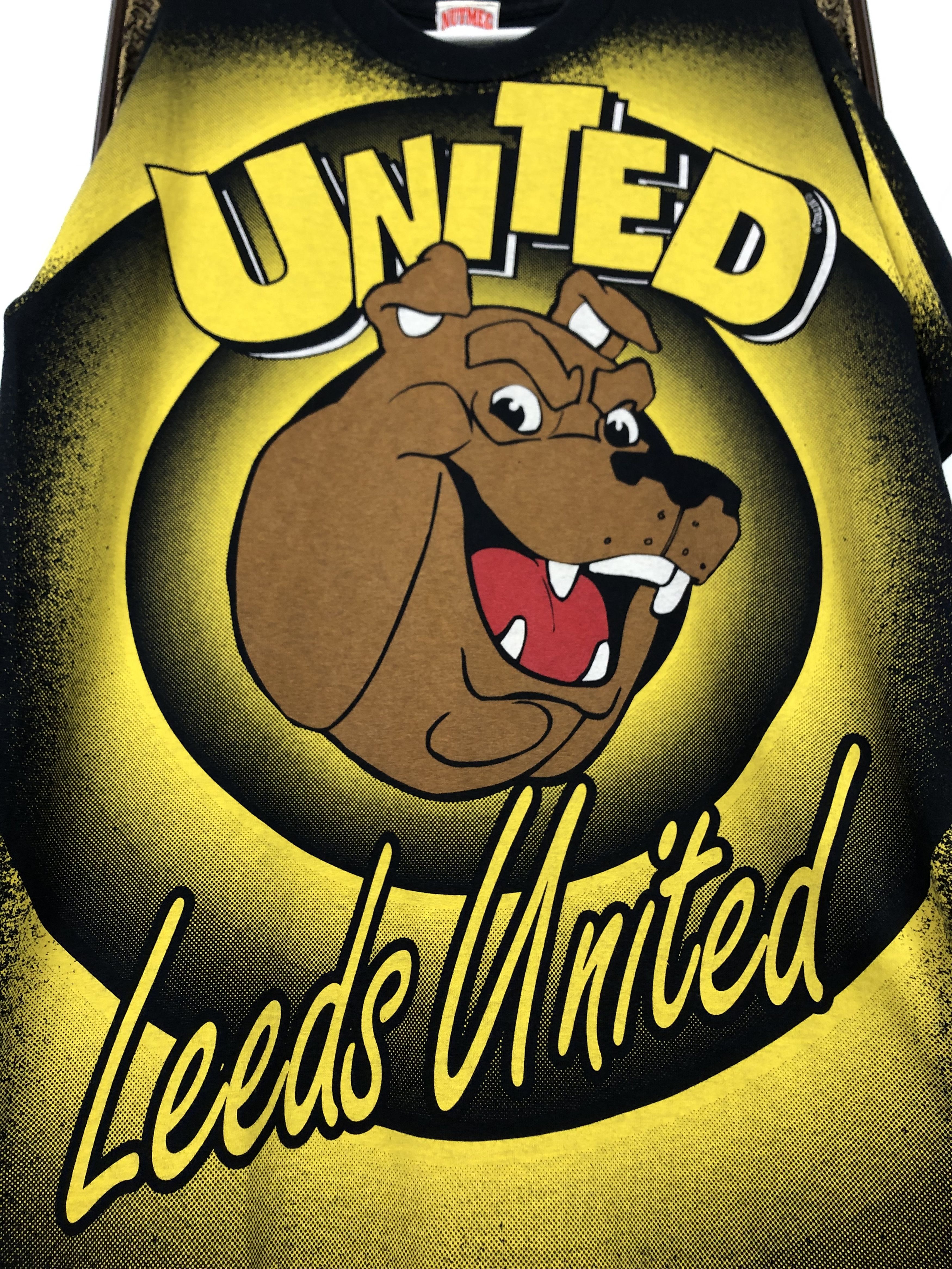 Nutmeg Vintage Nutmeg Leeds United Football Shirt Soccer Tee Size US L / EU 52-54 / 3 - 4 Thumbnail