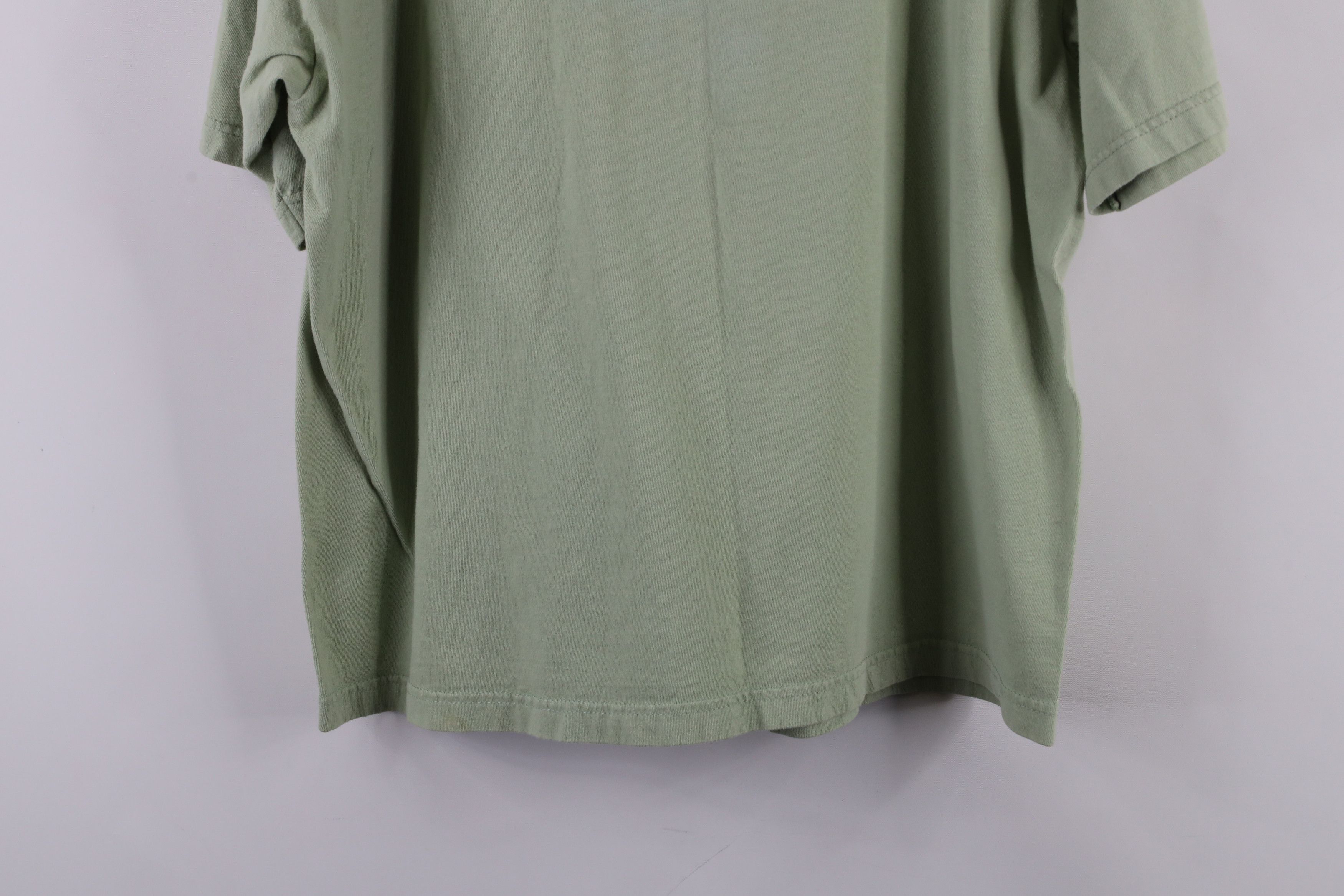 Vintage Vintage 90s Streetwear Nature Sunflower T-Shirt Green USA Size L / US 10 / IT 46 - 10 Thumbnail